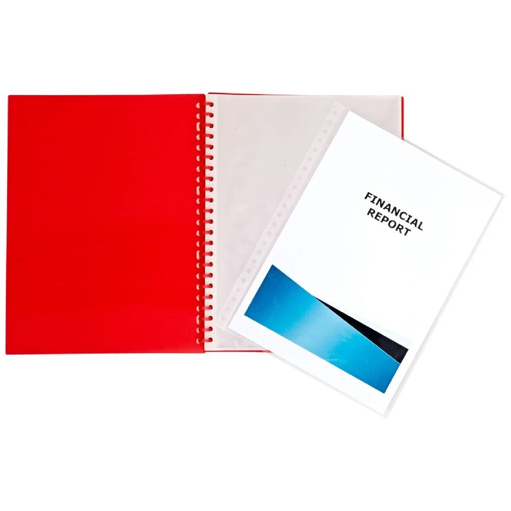 1 J.Burrows Display Book Refill A4 Heavy Weight 20 Pack, 1 of 2