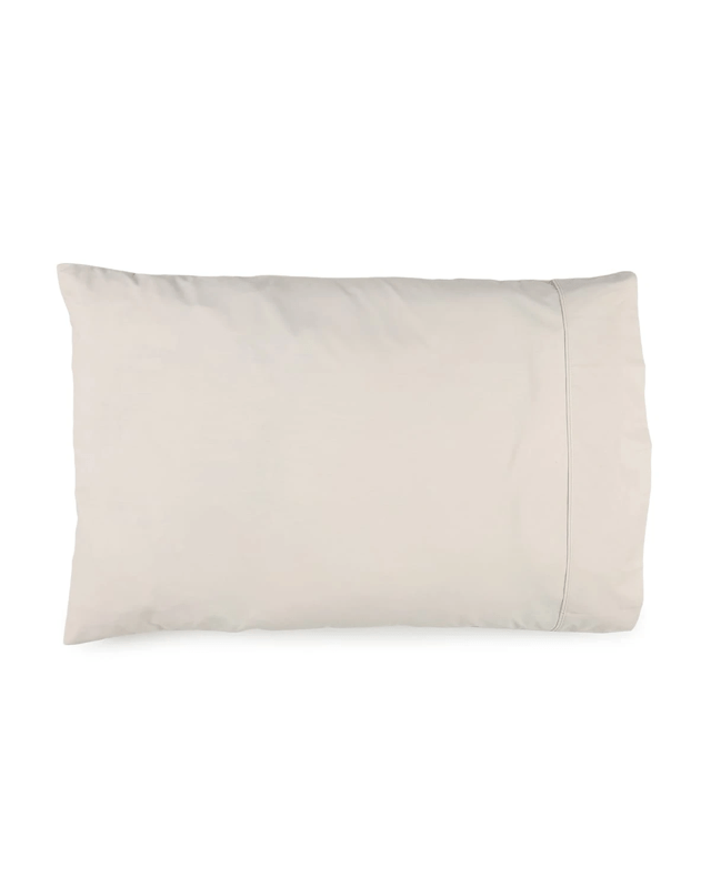 225 Thread Count Cotton Rich Standard Pillowcase - Oat