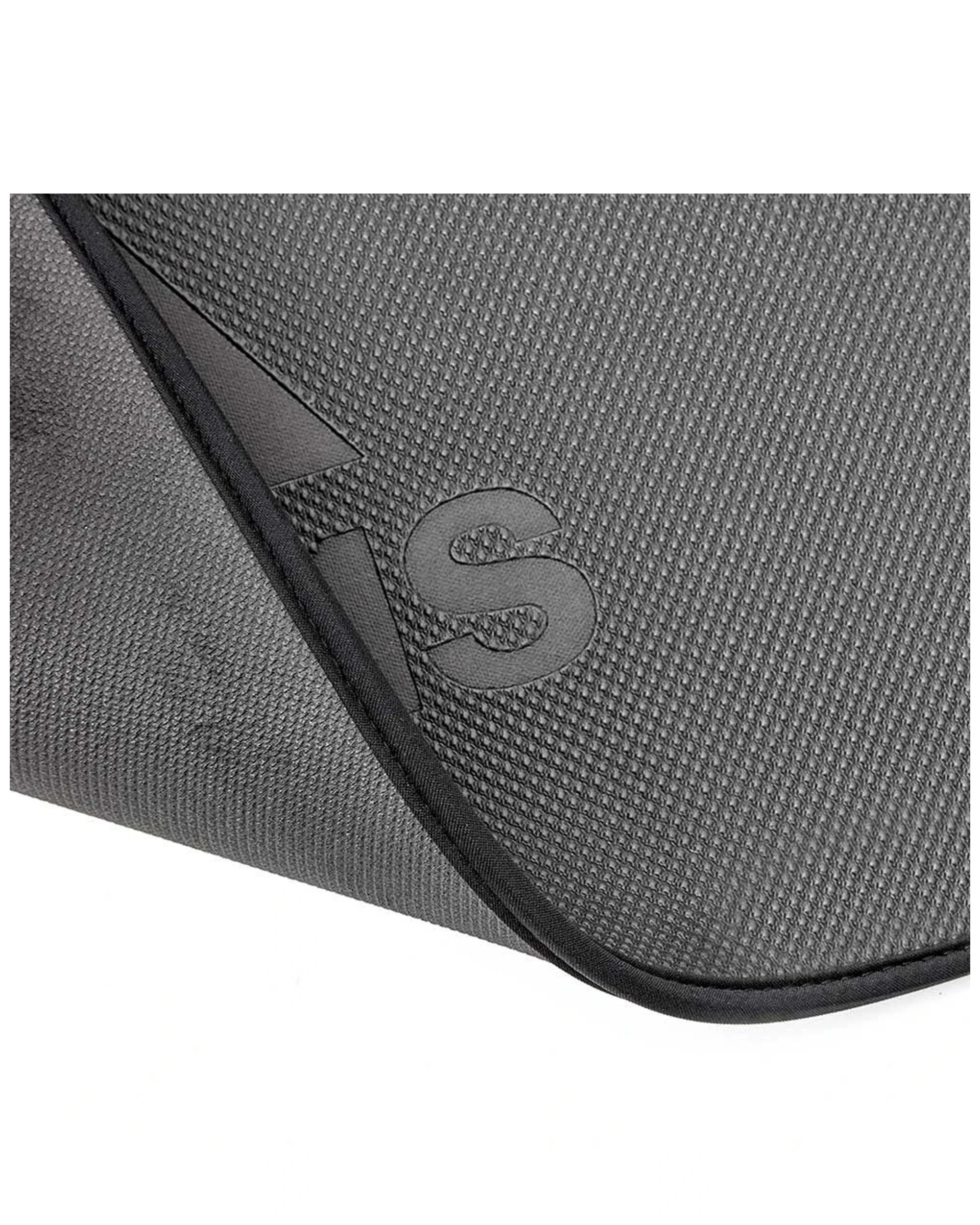 5 Adidas Professional Yoga Mat 5mm Thick POE Textured Grip With Metal Eyelets - Black, 5 of 7