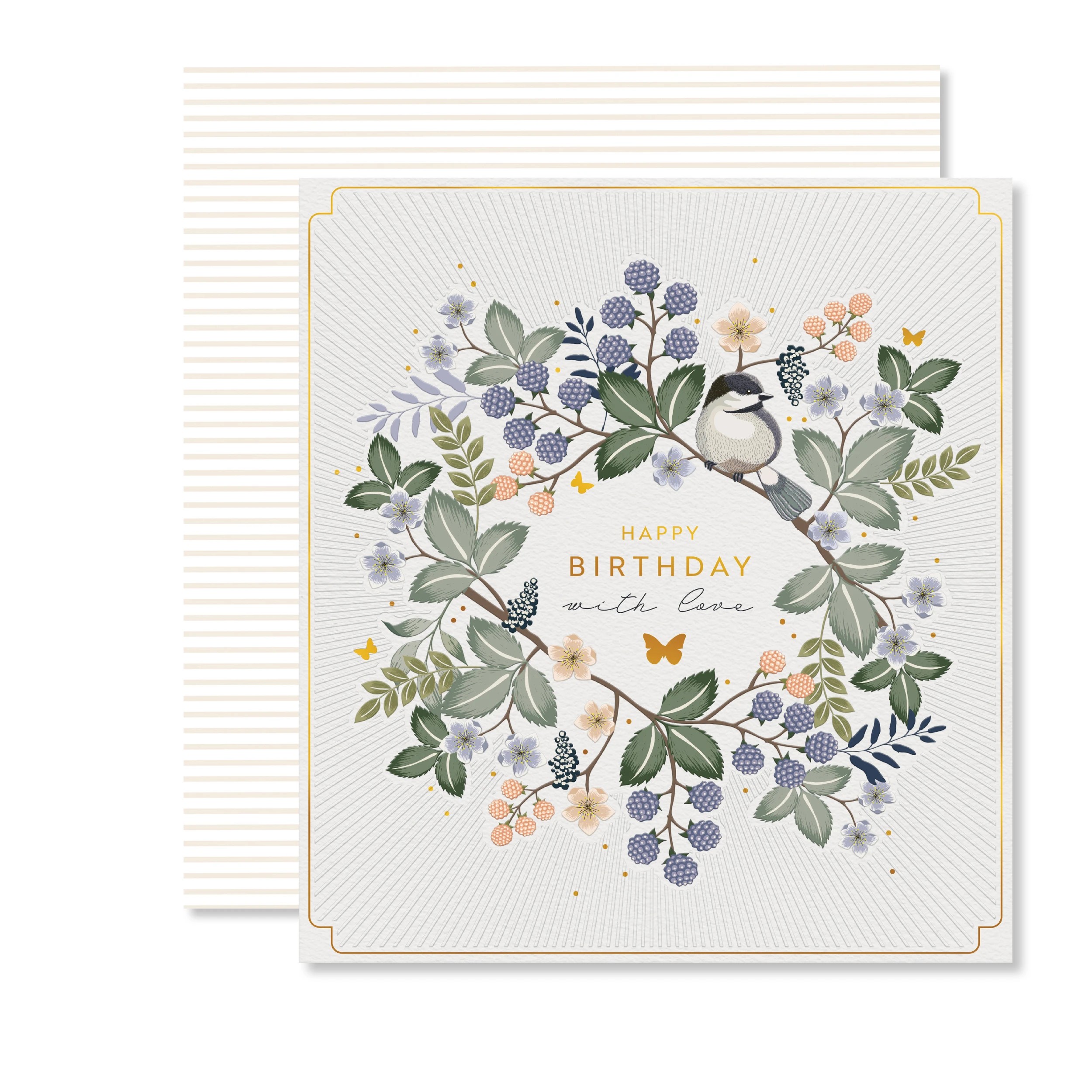 1 Hallmark Birthday Card - Botanical, 1 of 3