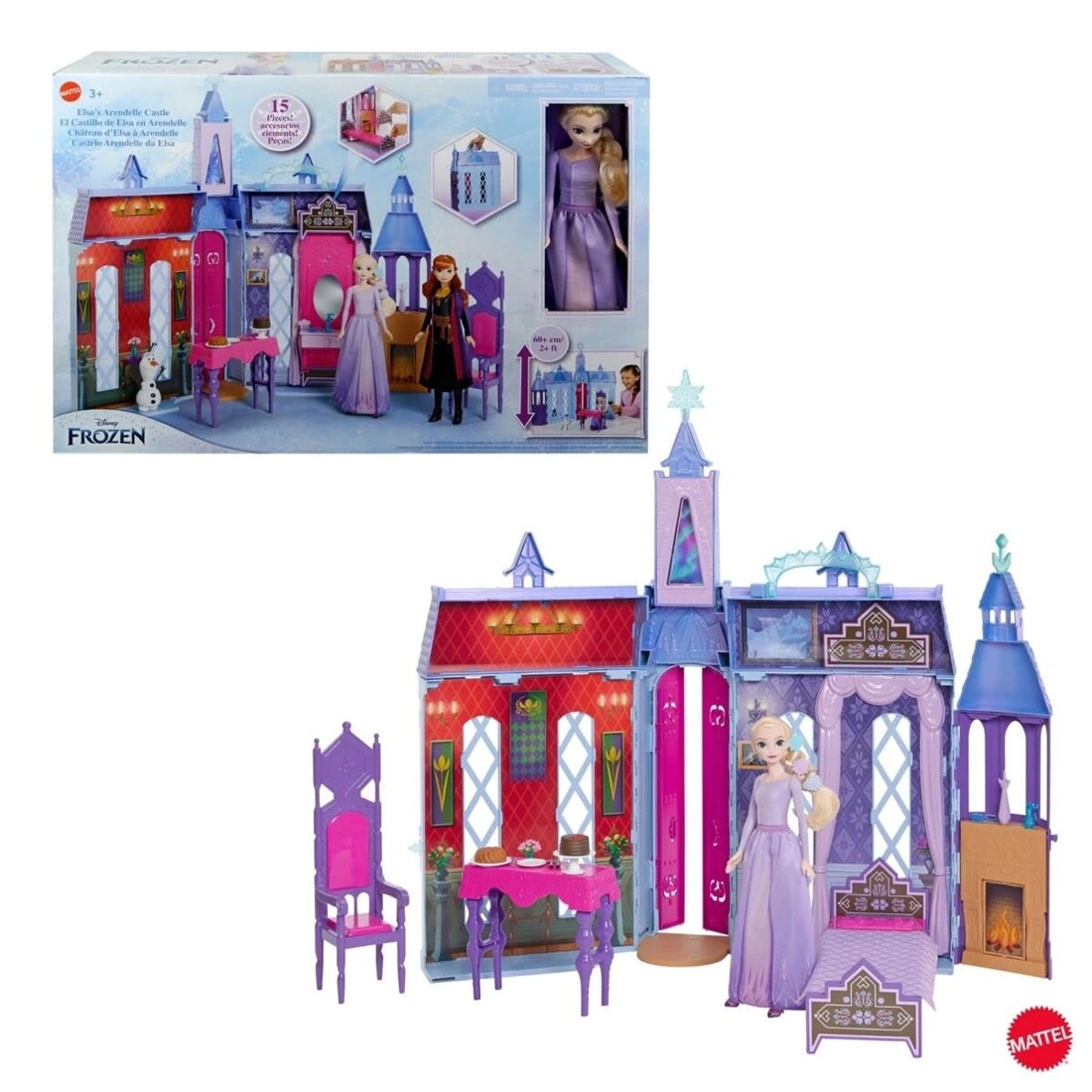 1 Disney Frozen Elsa's Arendelle Castle, 1 of 3
