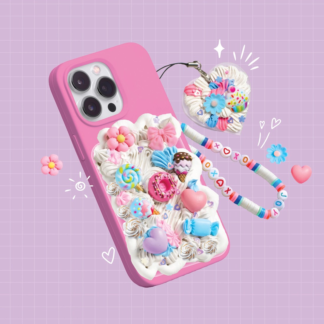 6 Oh My Craft! Tech Decor and Accessories Whipped Clay Kit, 6 of 7