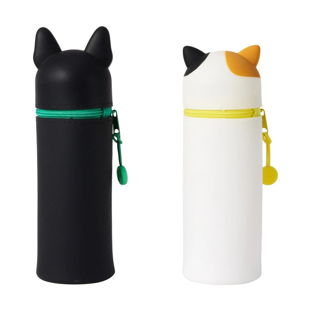 6 Pencil Case Silicone Novelty - Animal, Assorted, 6 of 8