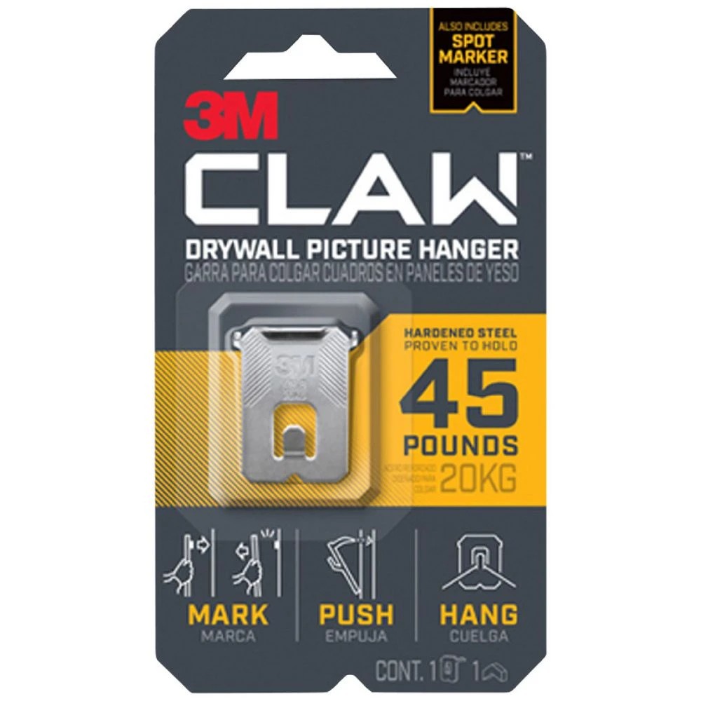 1 3M Claw Heavyweight Hanging Solution 20kg, 1 of 1