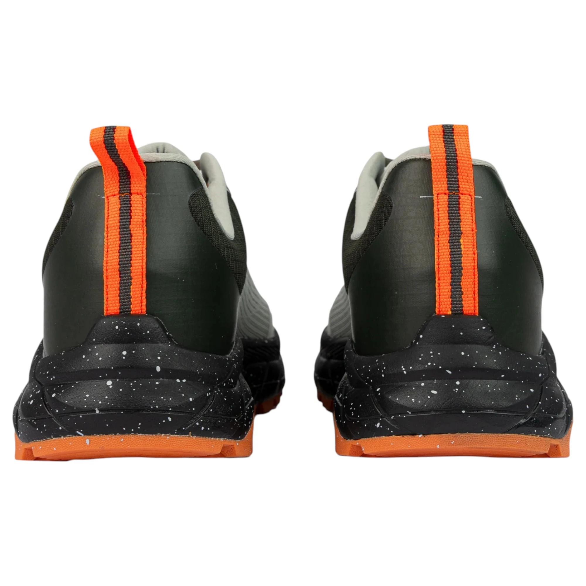 2 Sfida Mens Nomad Trail Runner Grey/ Khaki/ Orange Athletic Shoes GREY/KHAKI/ORANGE, 2 of 8
