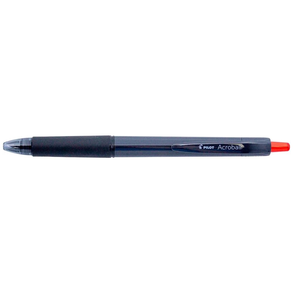 2 PILOT Acroball 150 Ballpoint Pen 0.7mm Red, 2 of 5