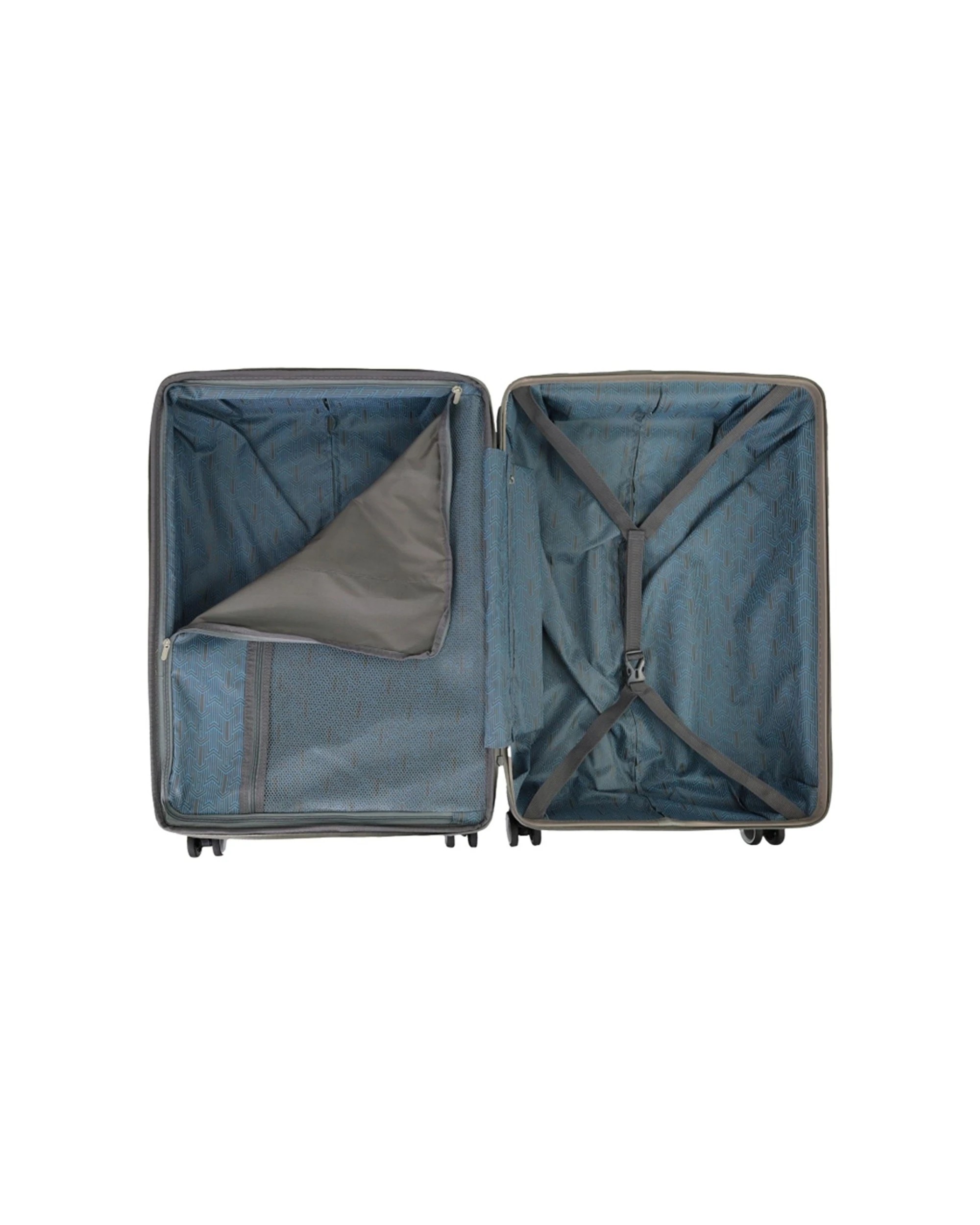 2 Pierre Cardin Large 163L Travel Hard Shell Case Suitcase Luggage - Grey, 2 of 7