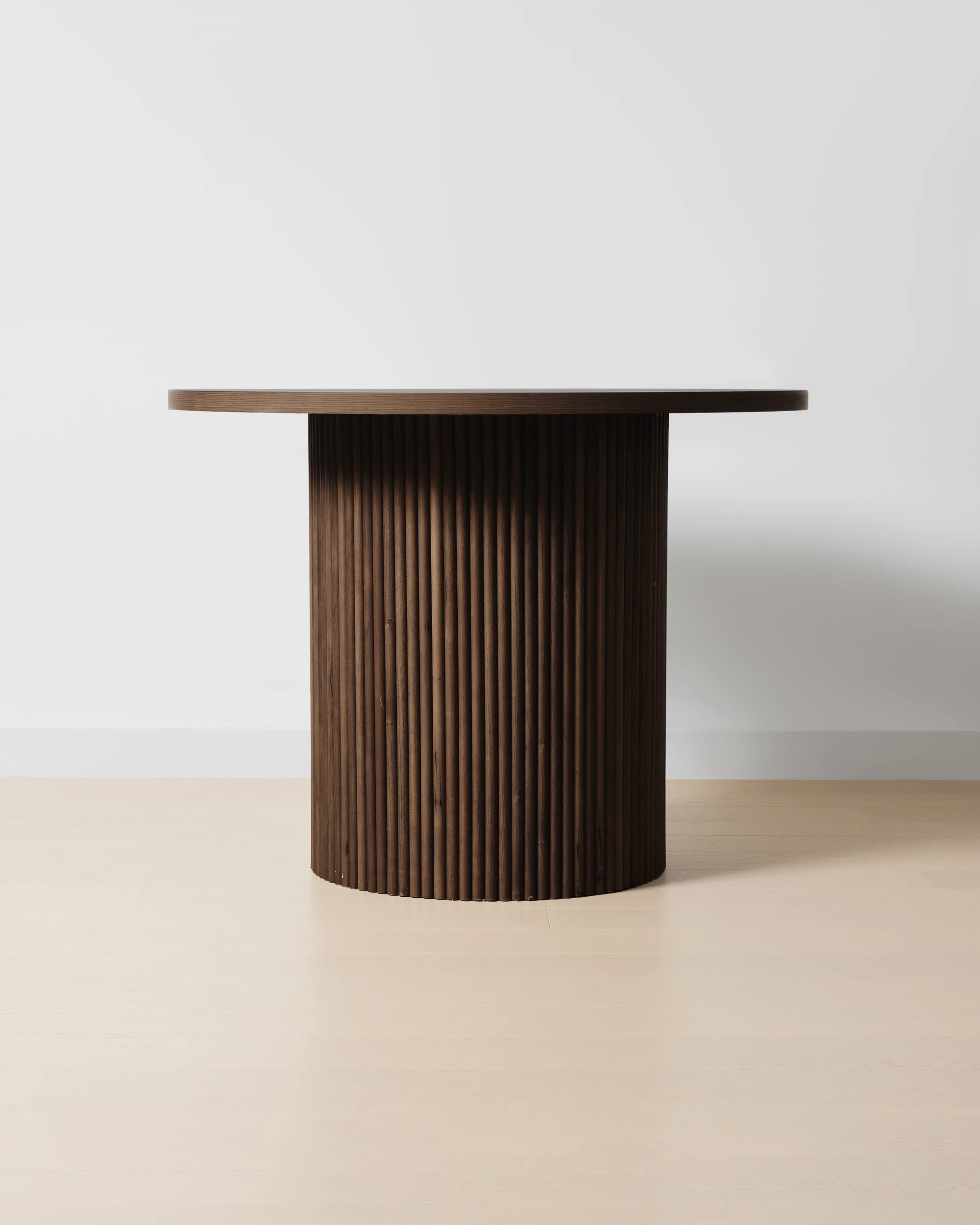 3 Ryan Ribbed Dining Table - Walnut, 3 of 7