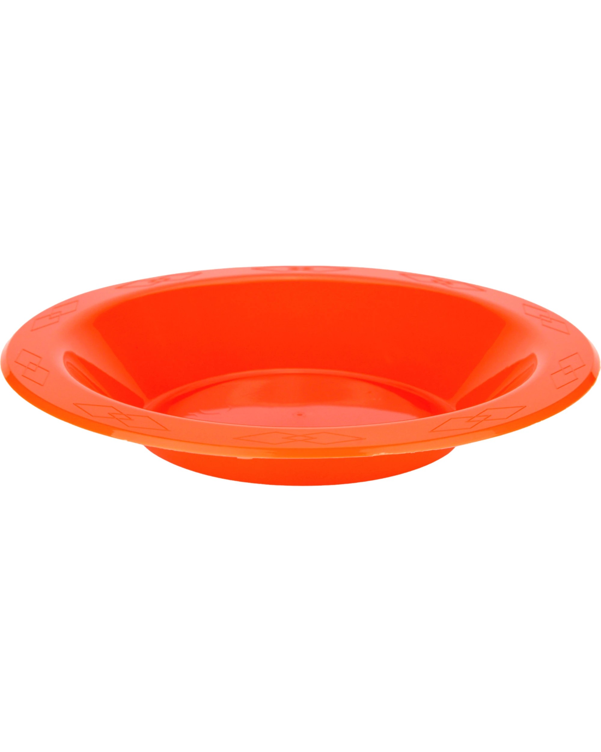 1 Alpen Orange 18cm Plastic Reusable Bowls Pack of 20 - Orange, 1 of 3