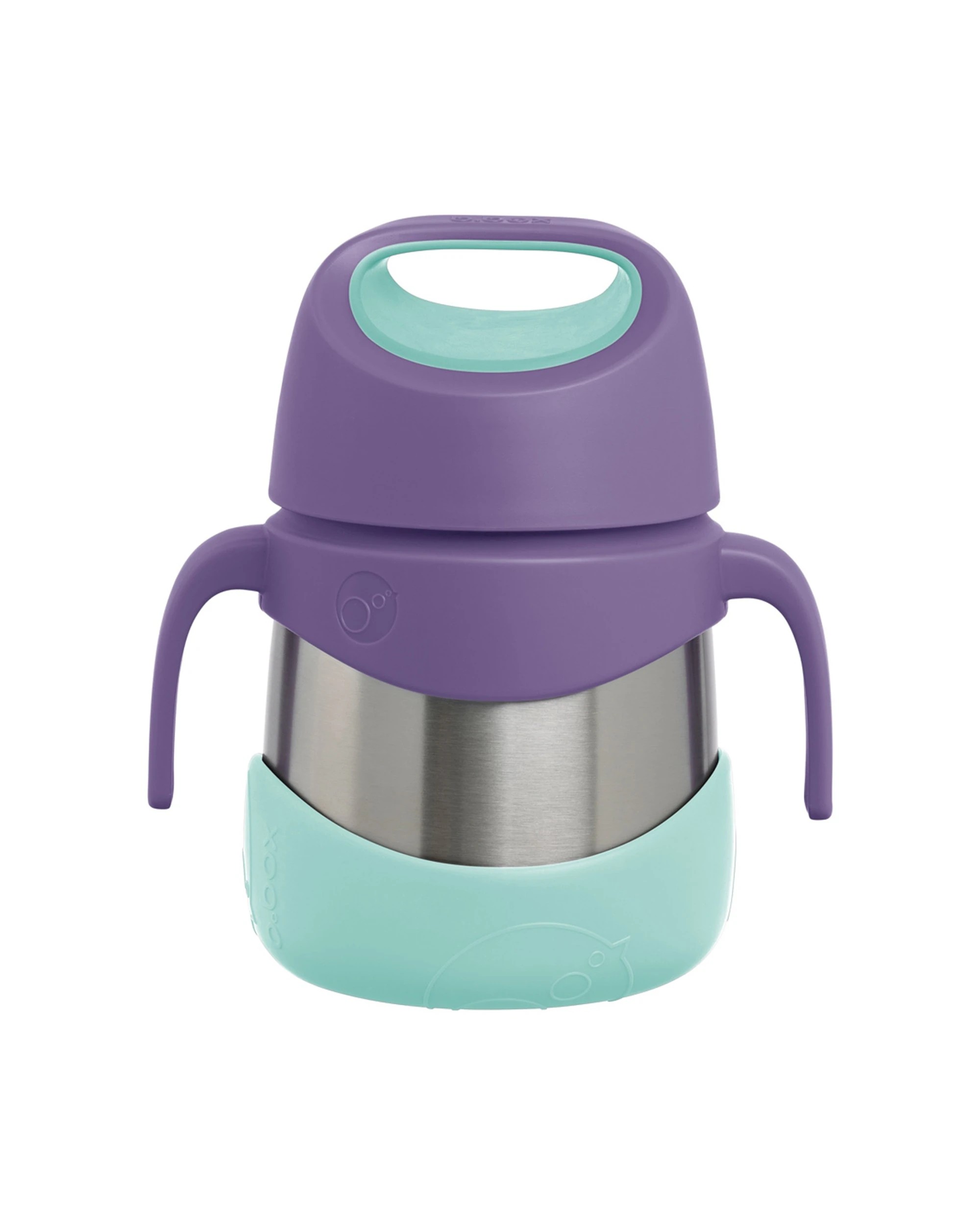 1 B.Box Kids Insulated Food Jar Stainless Steel Easy Fill 335ml - Purple, 1 of 5