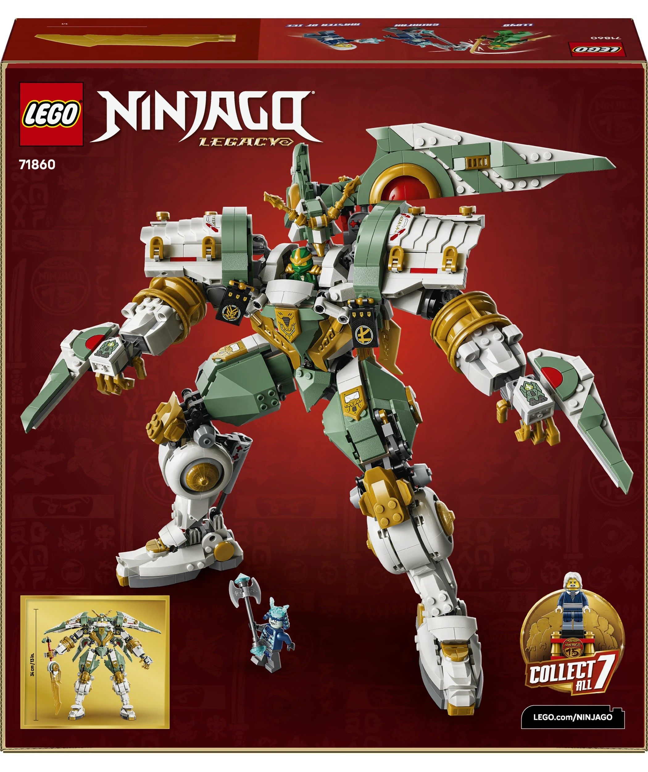 10 LEGO NINJAGO Lloyd's Titan Mech 15th Anniversary 71860, 10 of 10