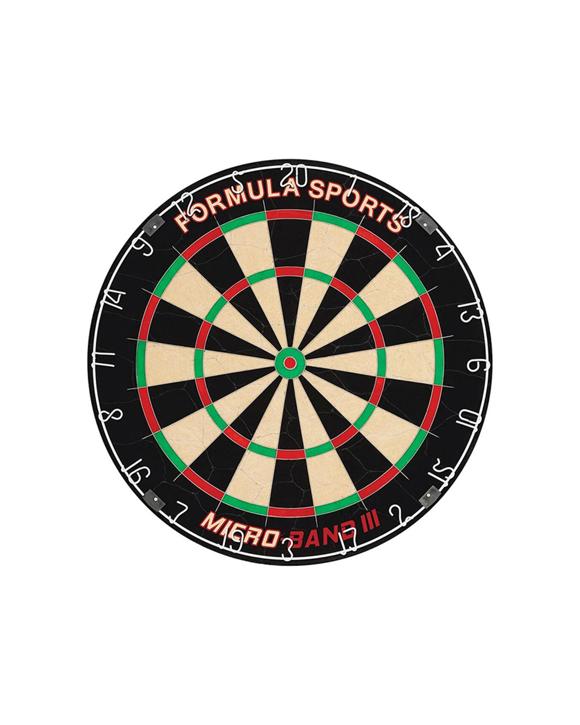 Formula Sports Micro-band III Razor Dartboard Super Dense High-grade Sisal - Multi