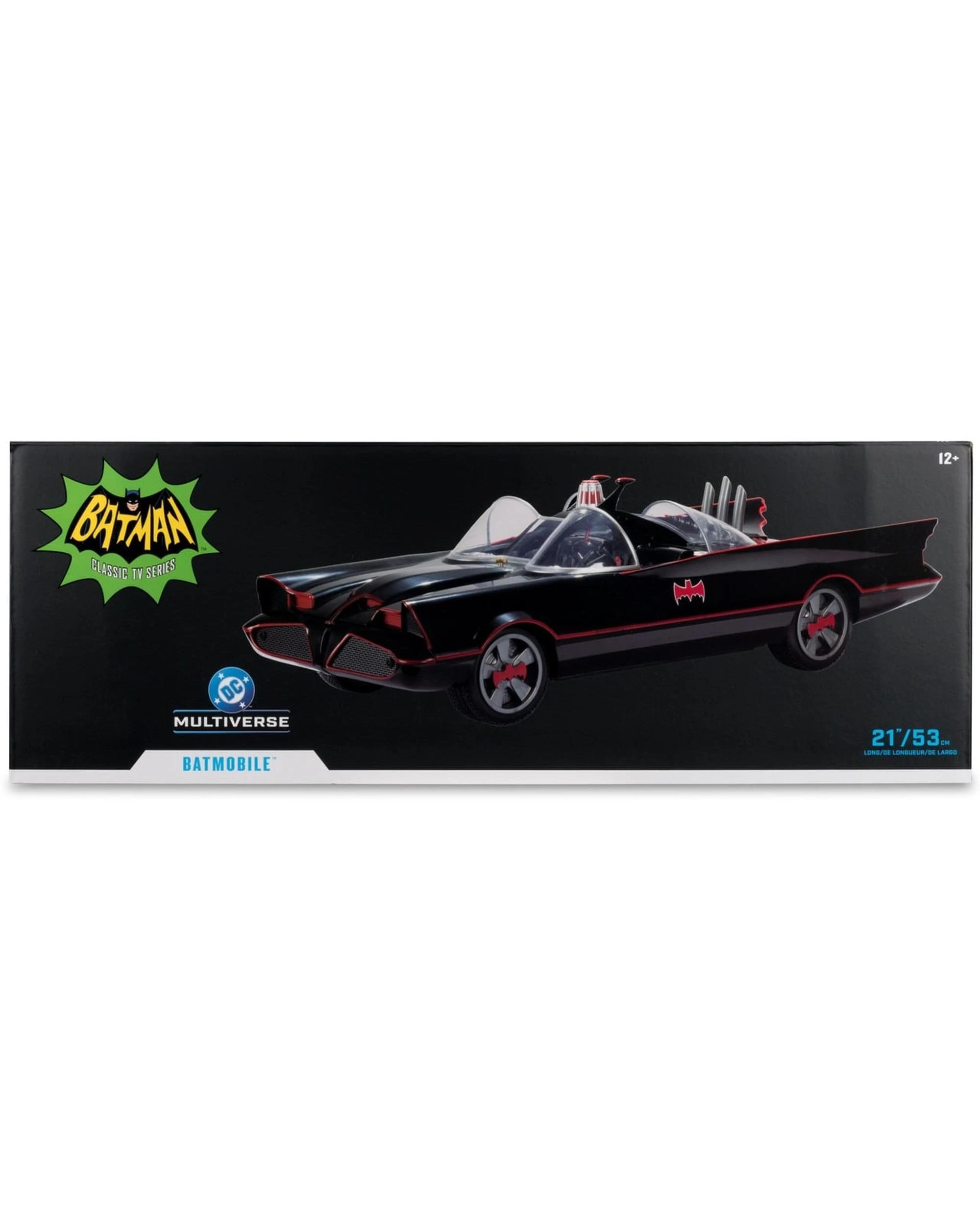 9 DC Multiverse Batman: Classic TV Series Batmobile 21 inch Vehicle, 9 of 9