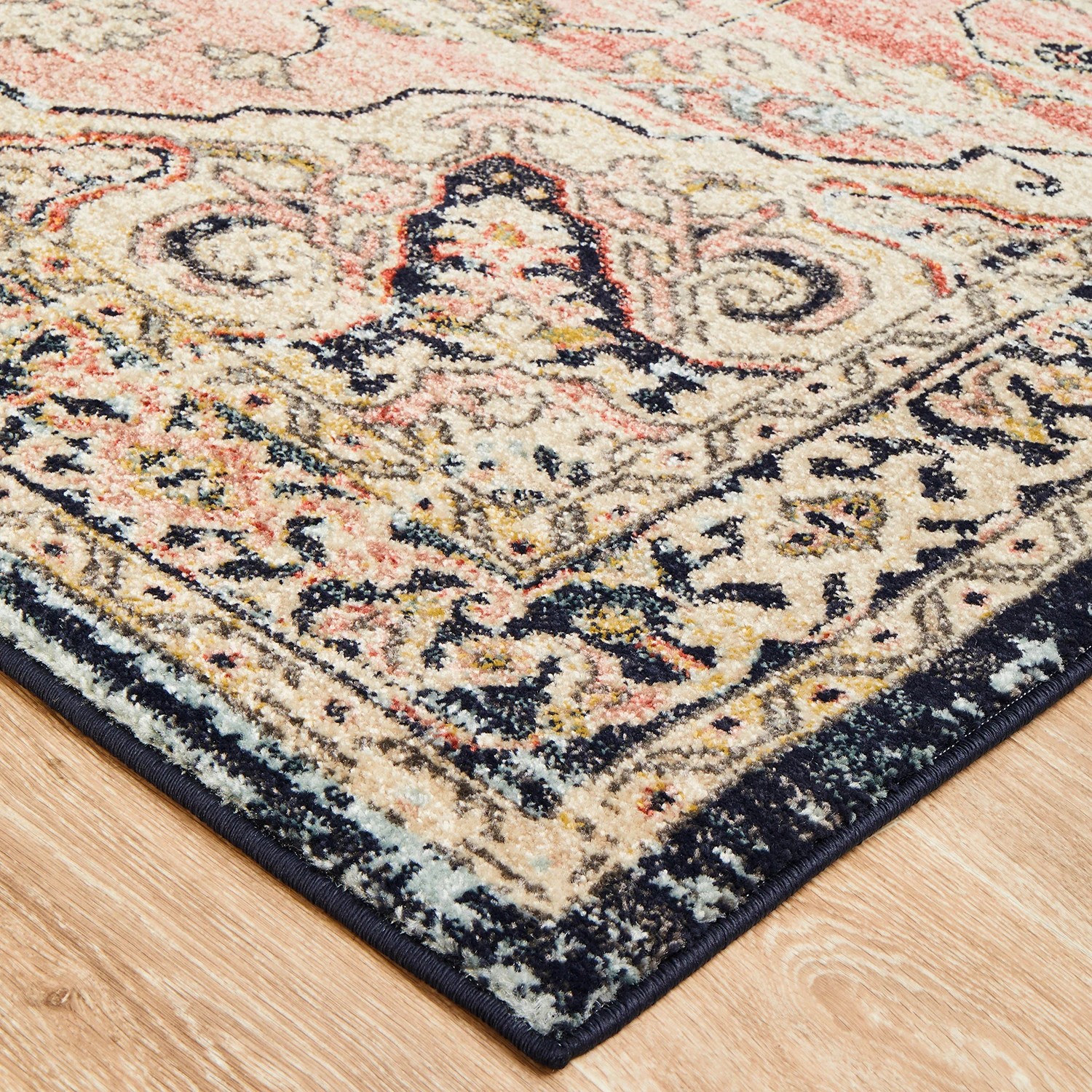 5 Common Ground Rugs Eterna 851 230x160cm - Medium Power Loomed Pet Friendly Floor Rug - Pink, 5 of 9