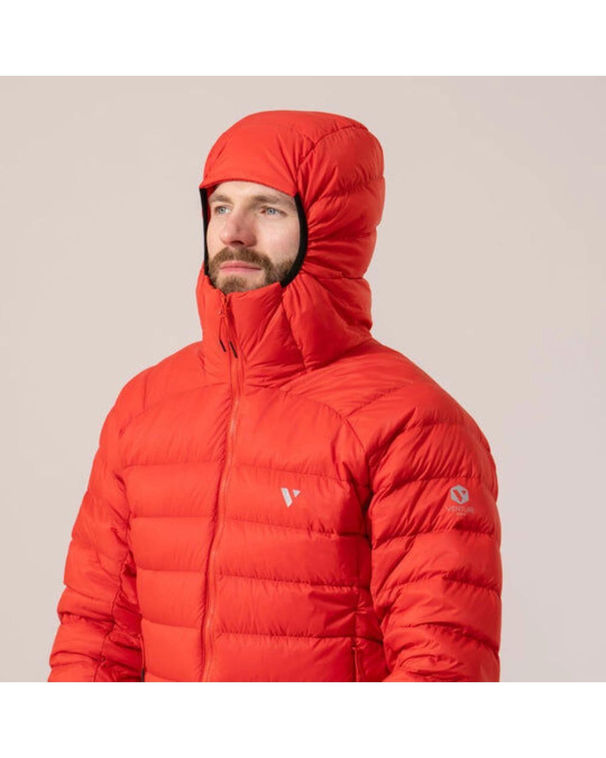 7 Mac In A Sac Summit Packable Men's Duck Down Fill Jacket RED, 7 of 8