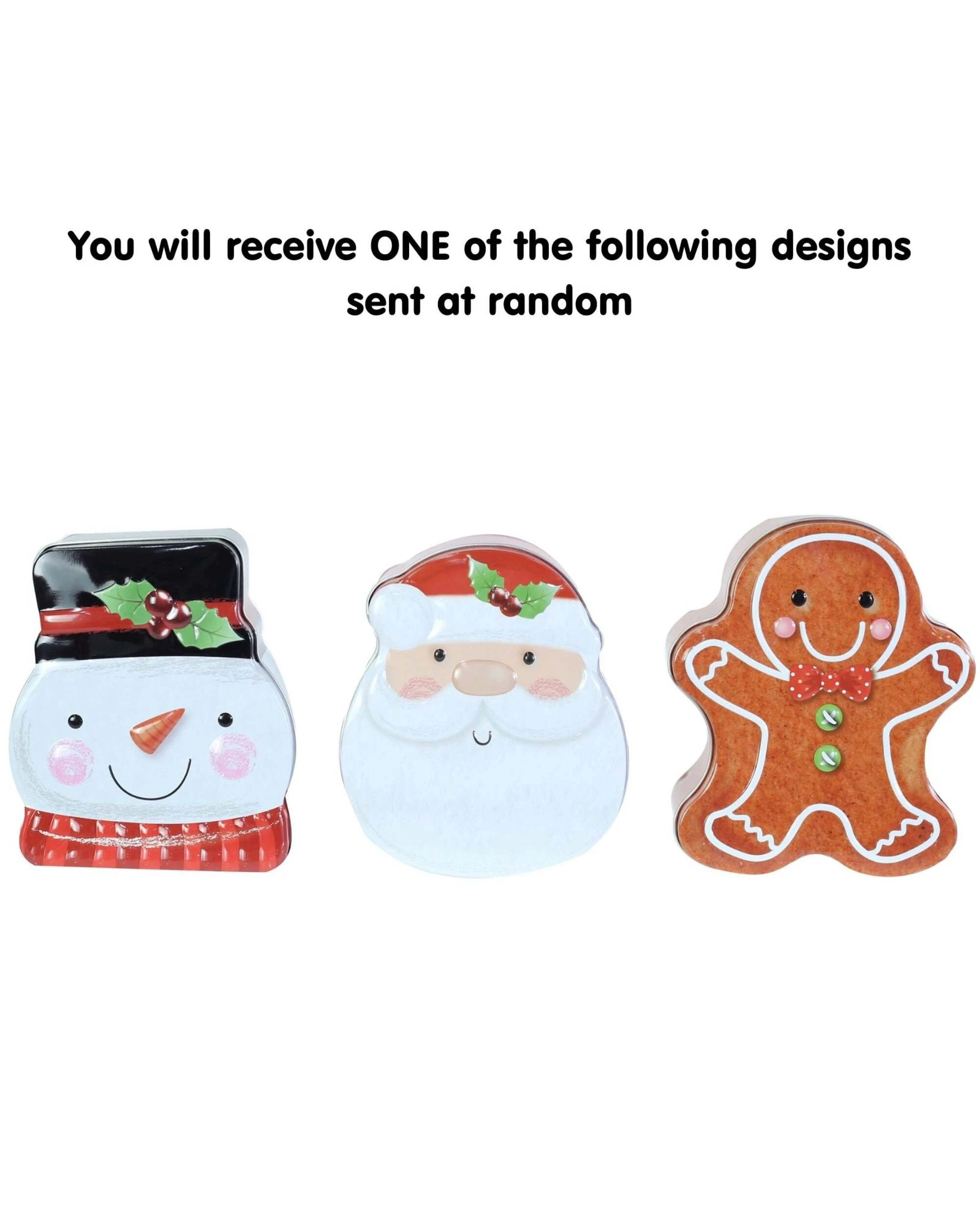2 Uncle Bills Jolly Christmas Character Gift Tin - Assorted, 2 of 5