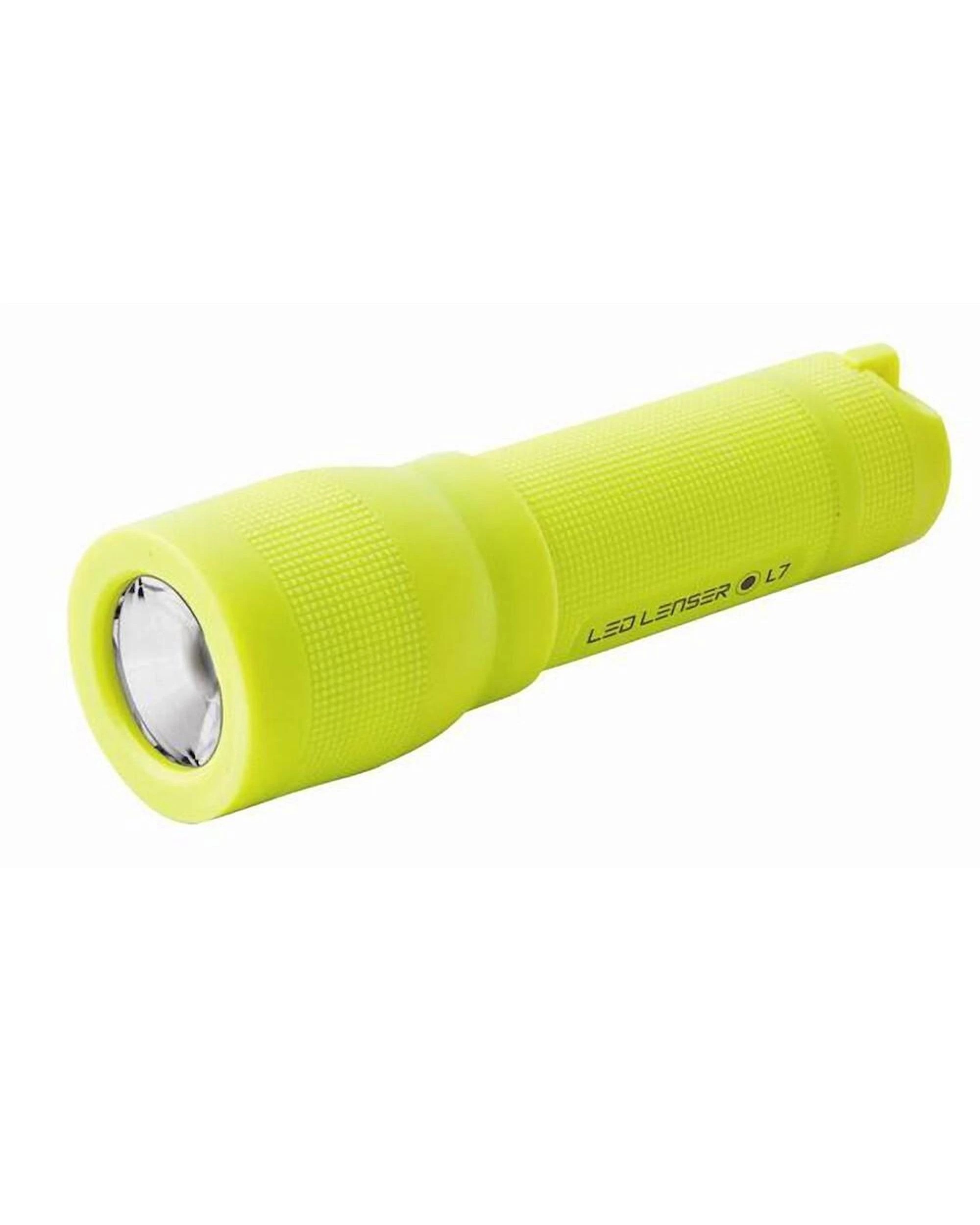 1 Ledlenser L7 High Visibility Yellow Torch Flashlight  115 Lumens, 1 of 2