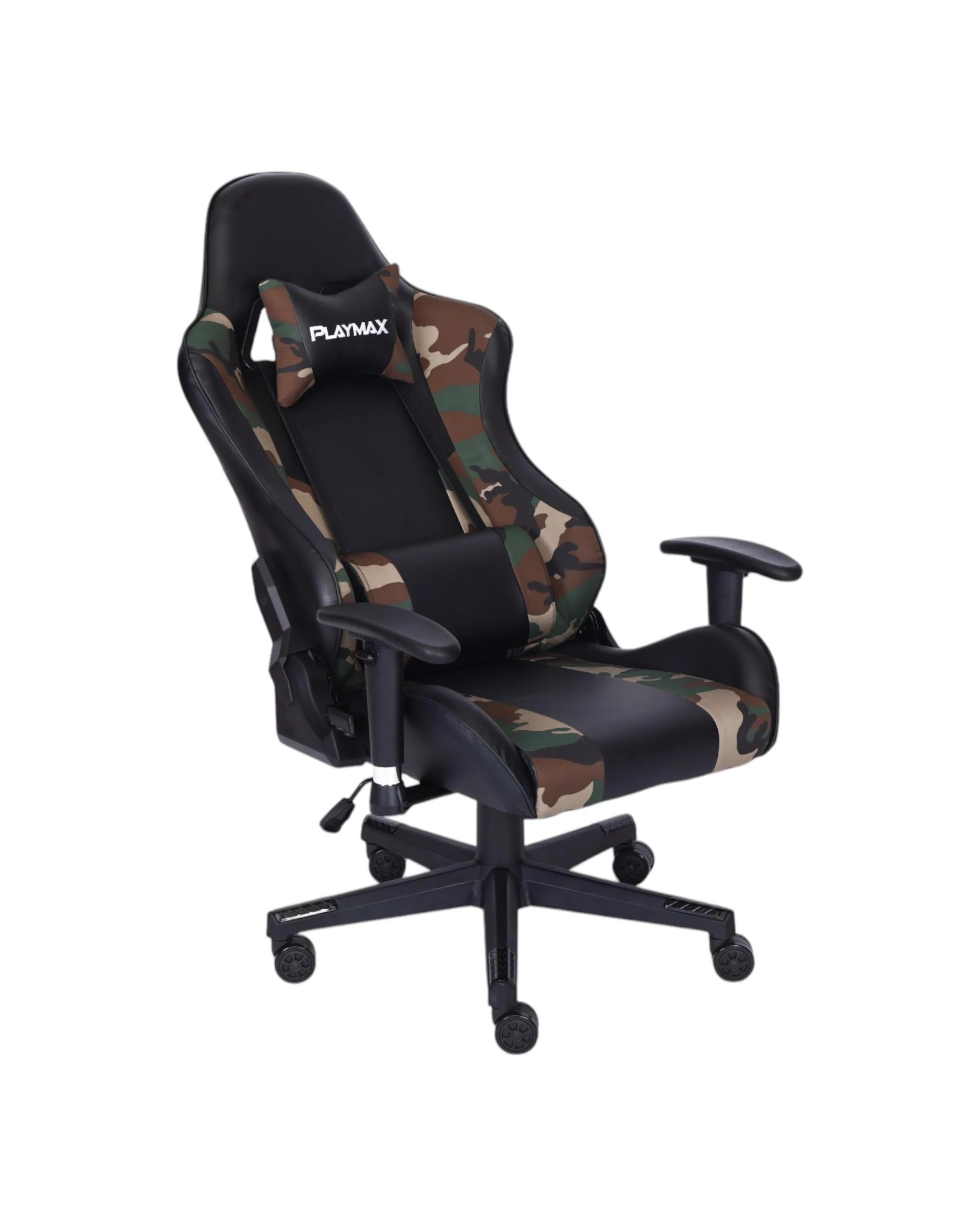 7 Playmax Elite Fabric Gaming Chair - Jungle Camo - Multi, 7 of 10