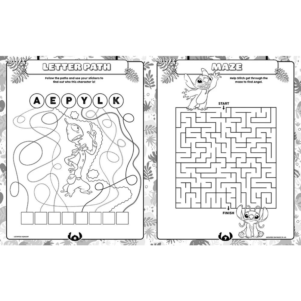 3 Scholastic 1000 Sticker Activity Book Stitch, 3 of 4