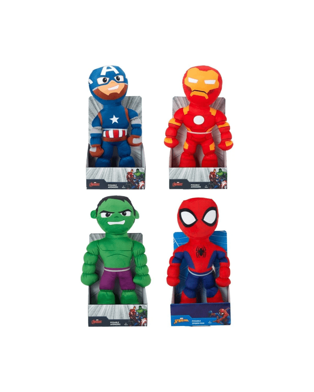 Marvel Posable Plush Figure - Asso