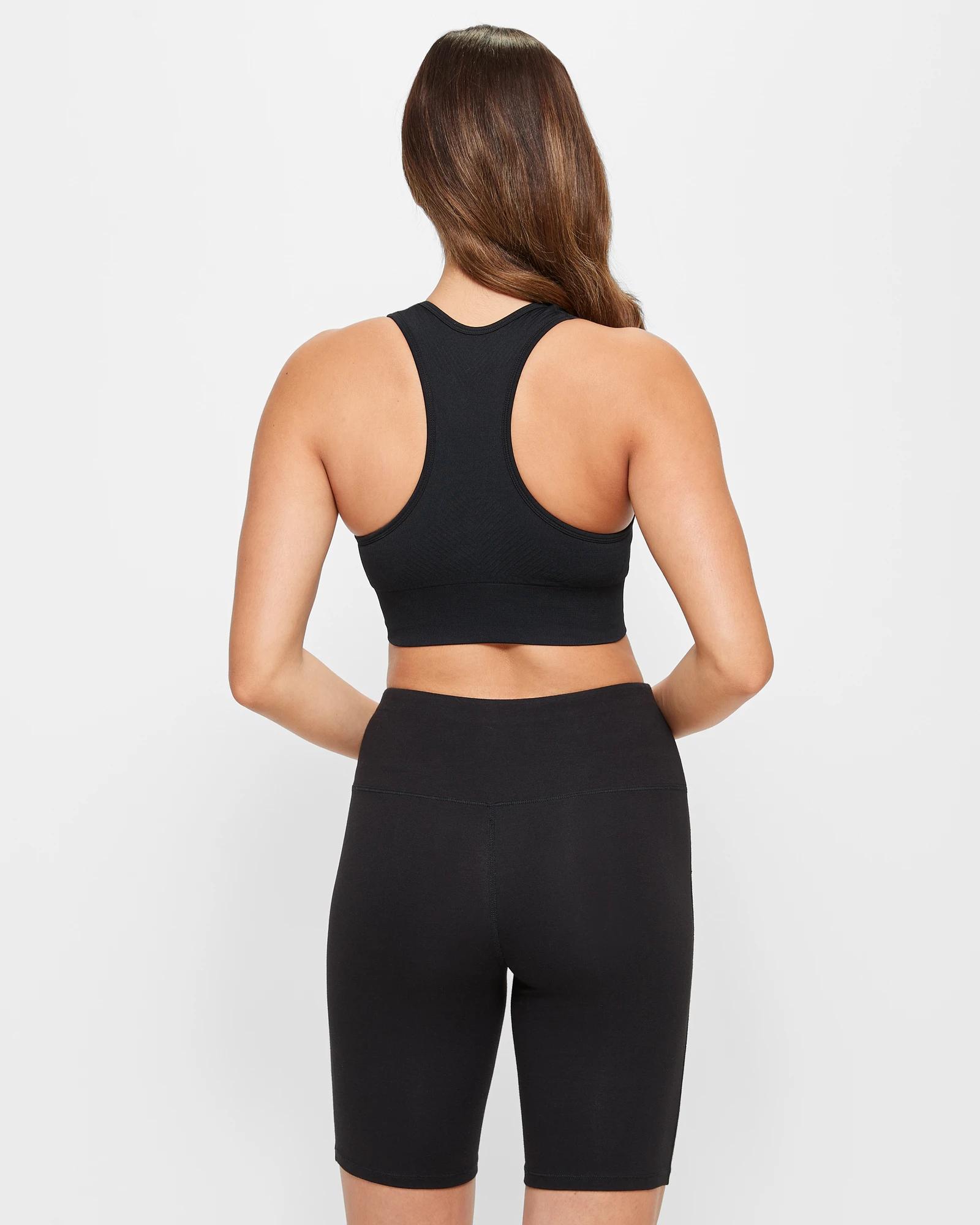 4 Target Active Long Length Bike Shorts BLACK, 4 of 5