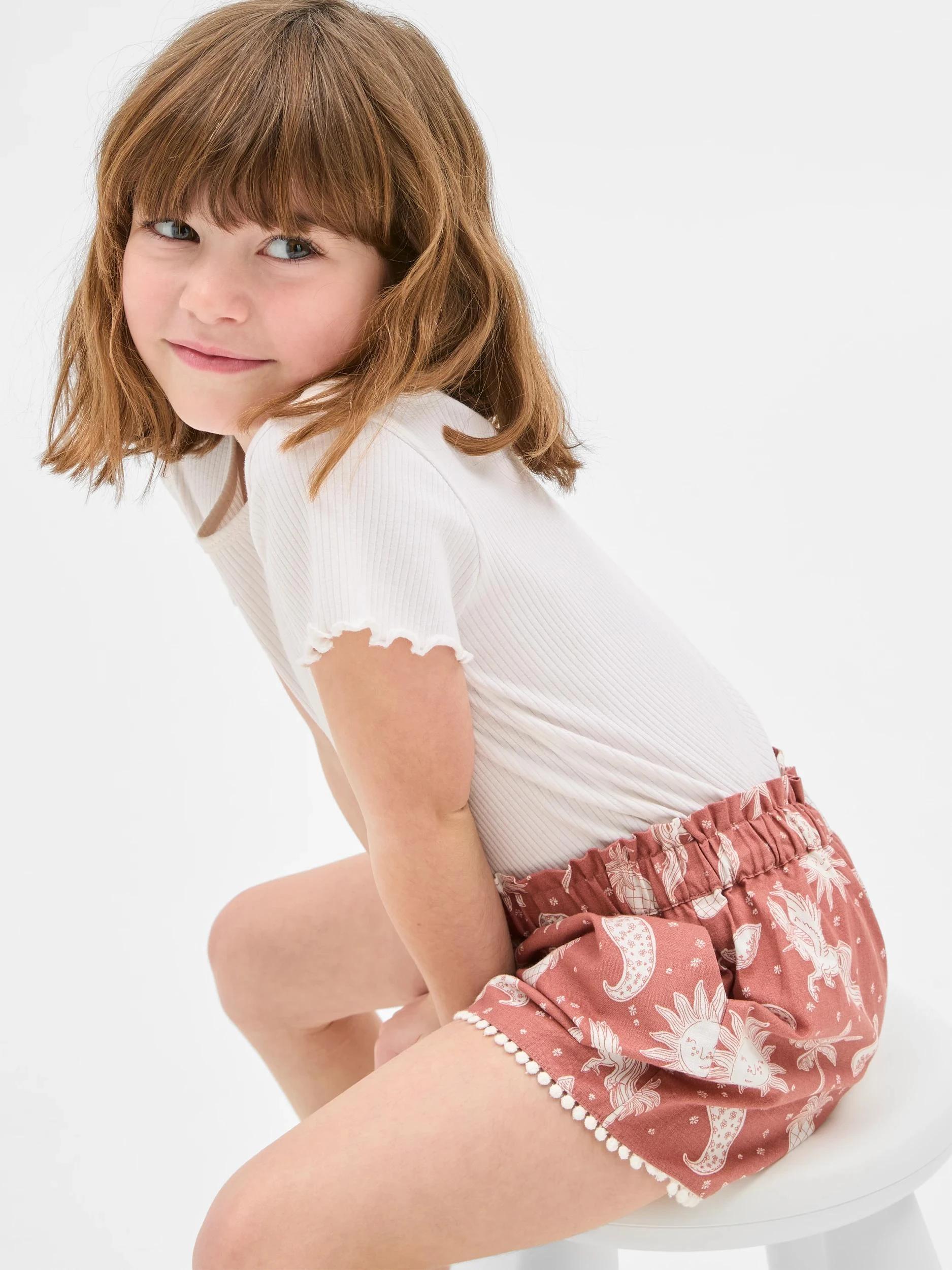 4 Target Woven Shorts BROWN UNICORN, 4 of 7