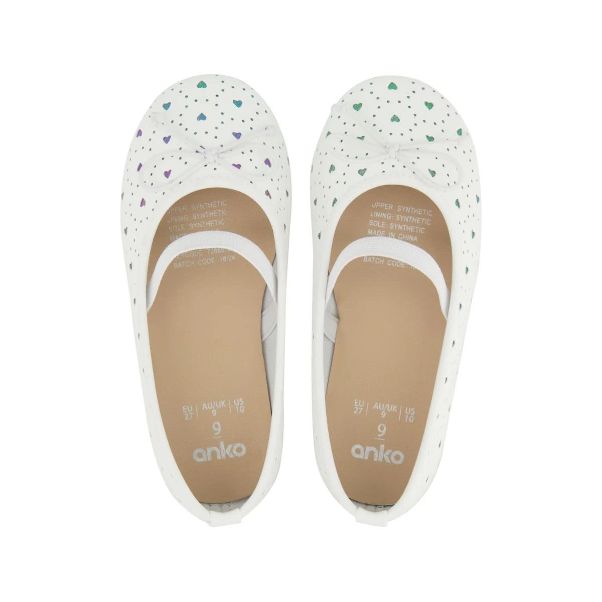 2 Junior Flats Snw White, 2 of 5
