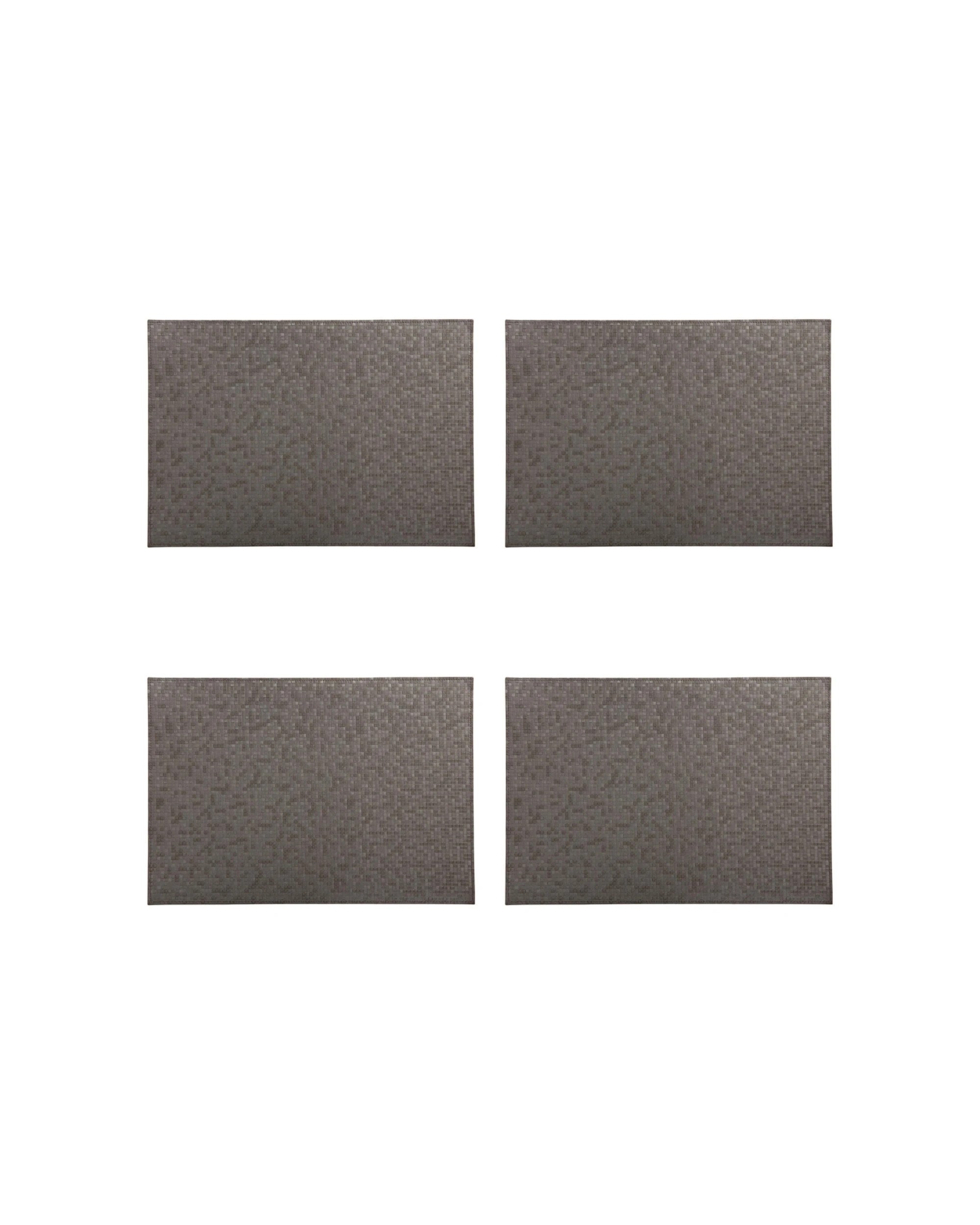 1 Maxwell & Williams 4PK Table Accents Leather Look Placemat 43x30cm PU - Beige, 1 of 1