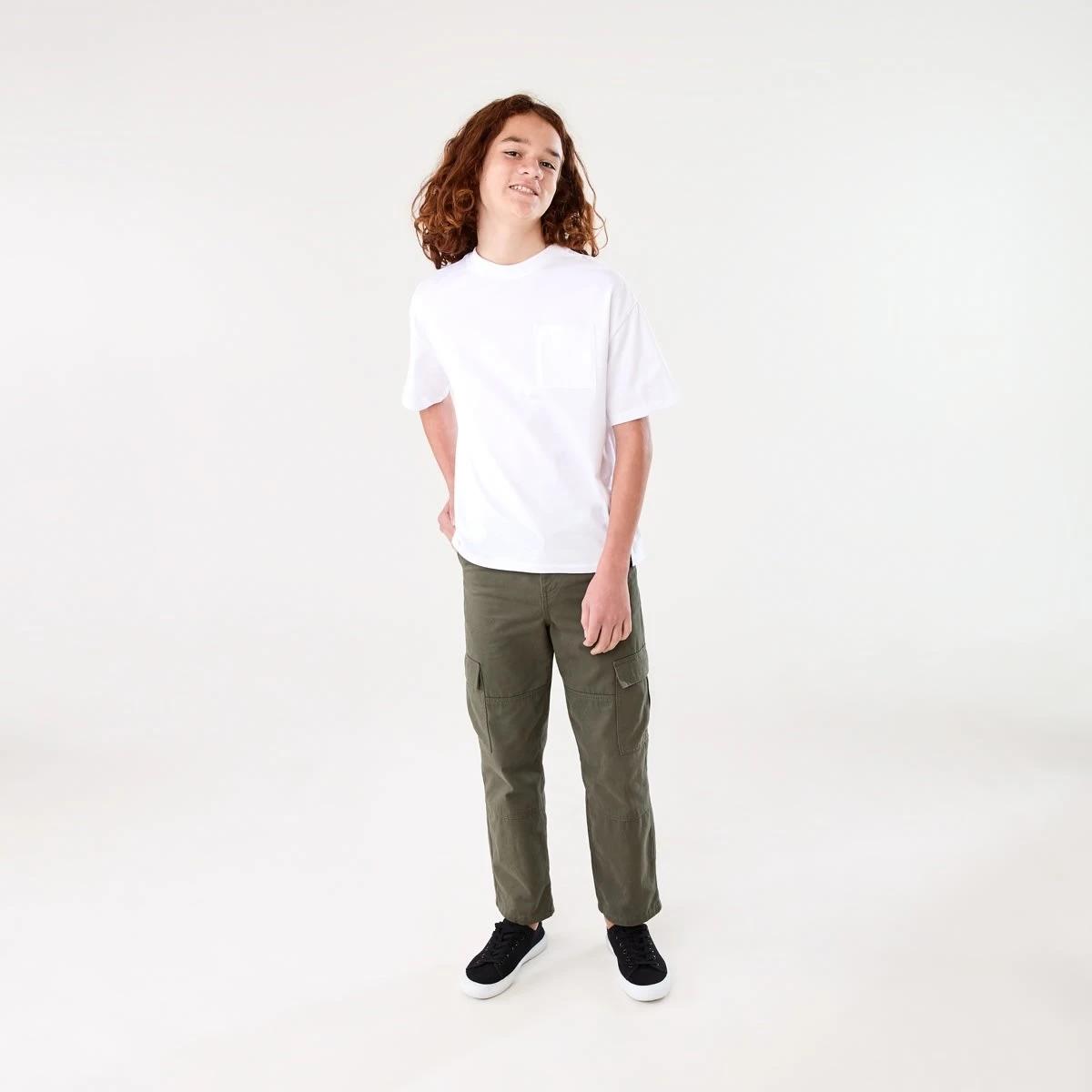 6 Short Sleeve Oversized T-shirt WHITE, 6 of 7