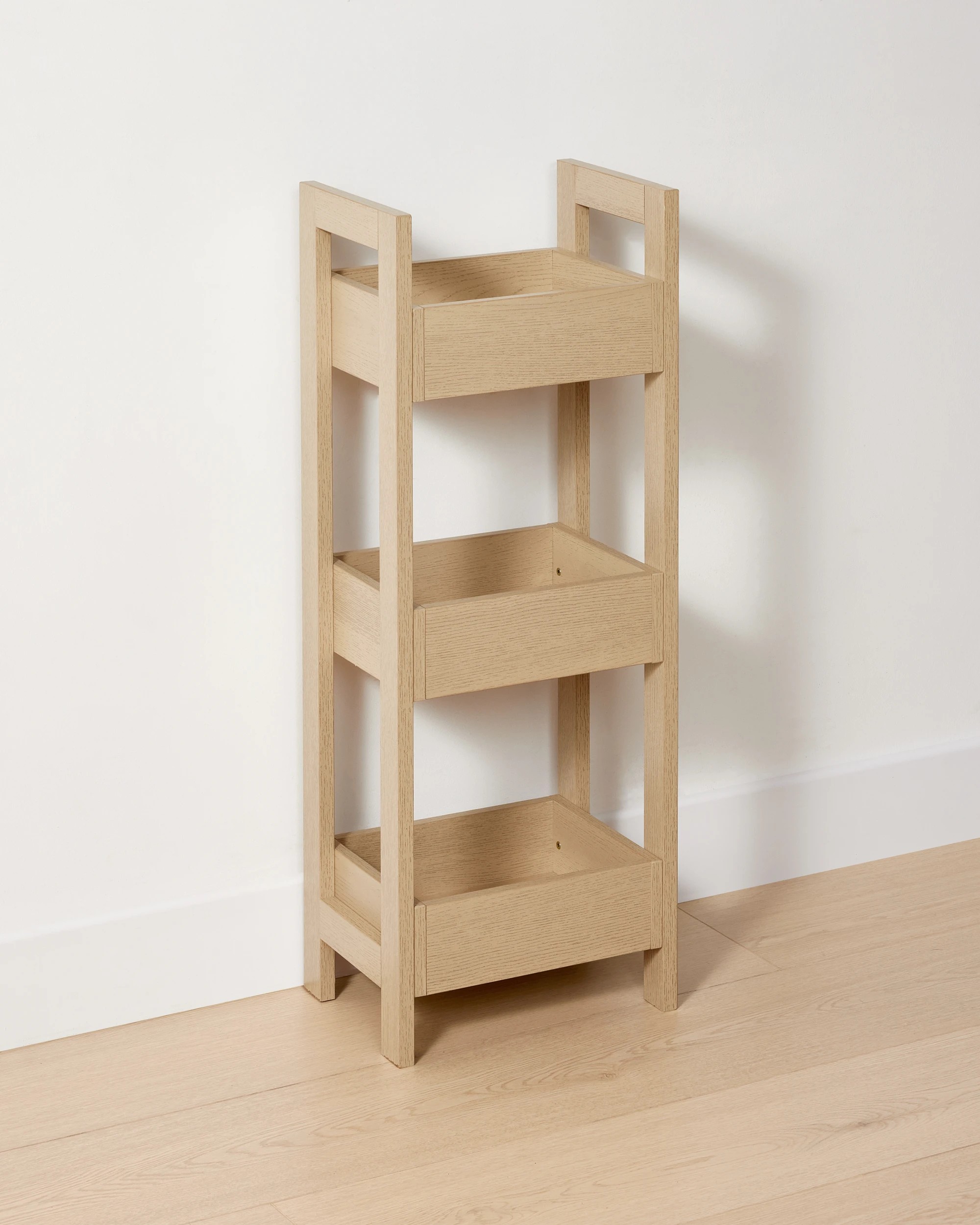 1 Charlie 3 Tier Caddy – Washed Oak, 1 of 1