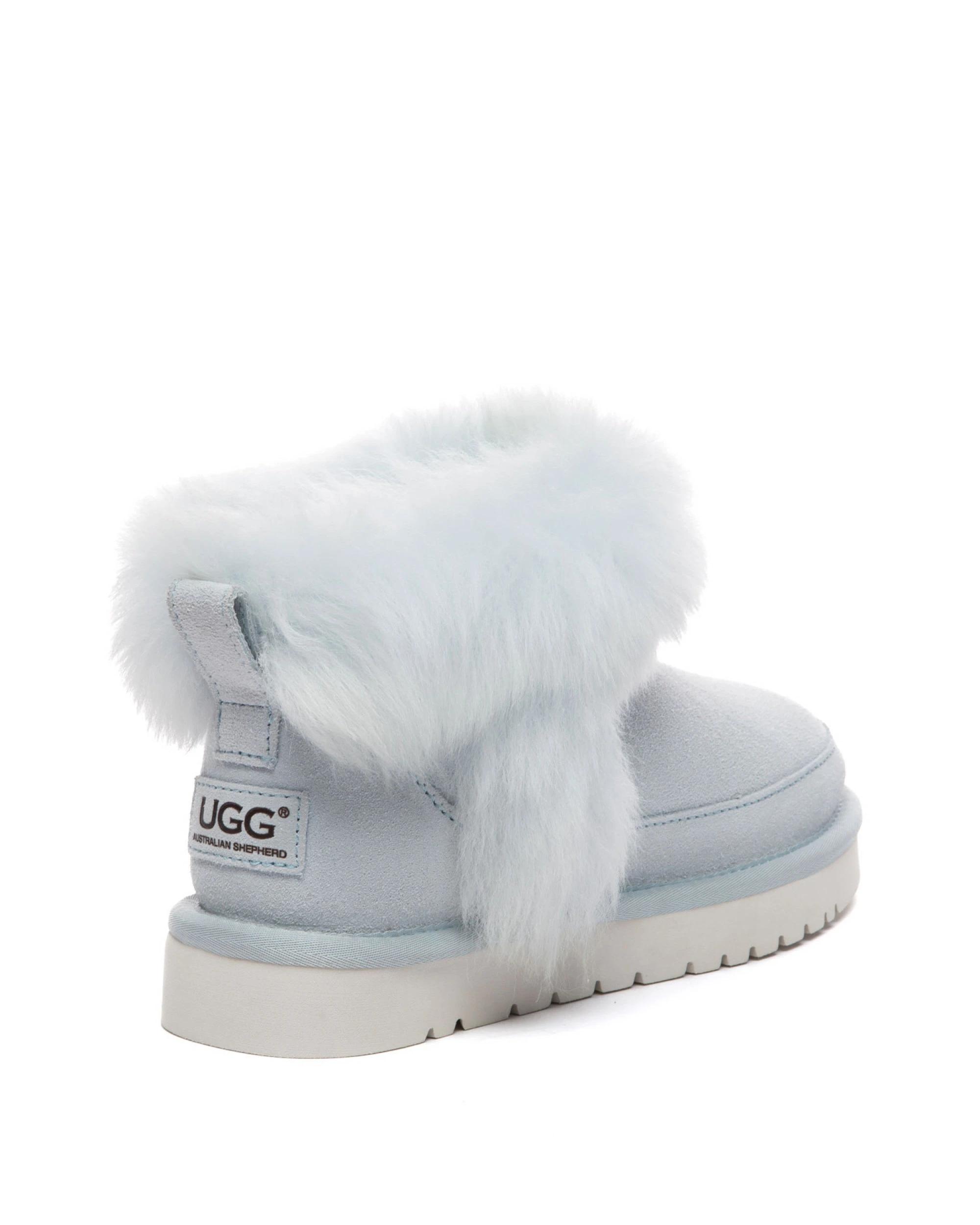 3 Australian Shepherd UGG Womens Frovia Boots AQUA BLUE, 3 of 5