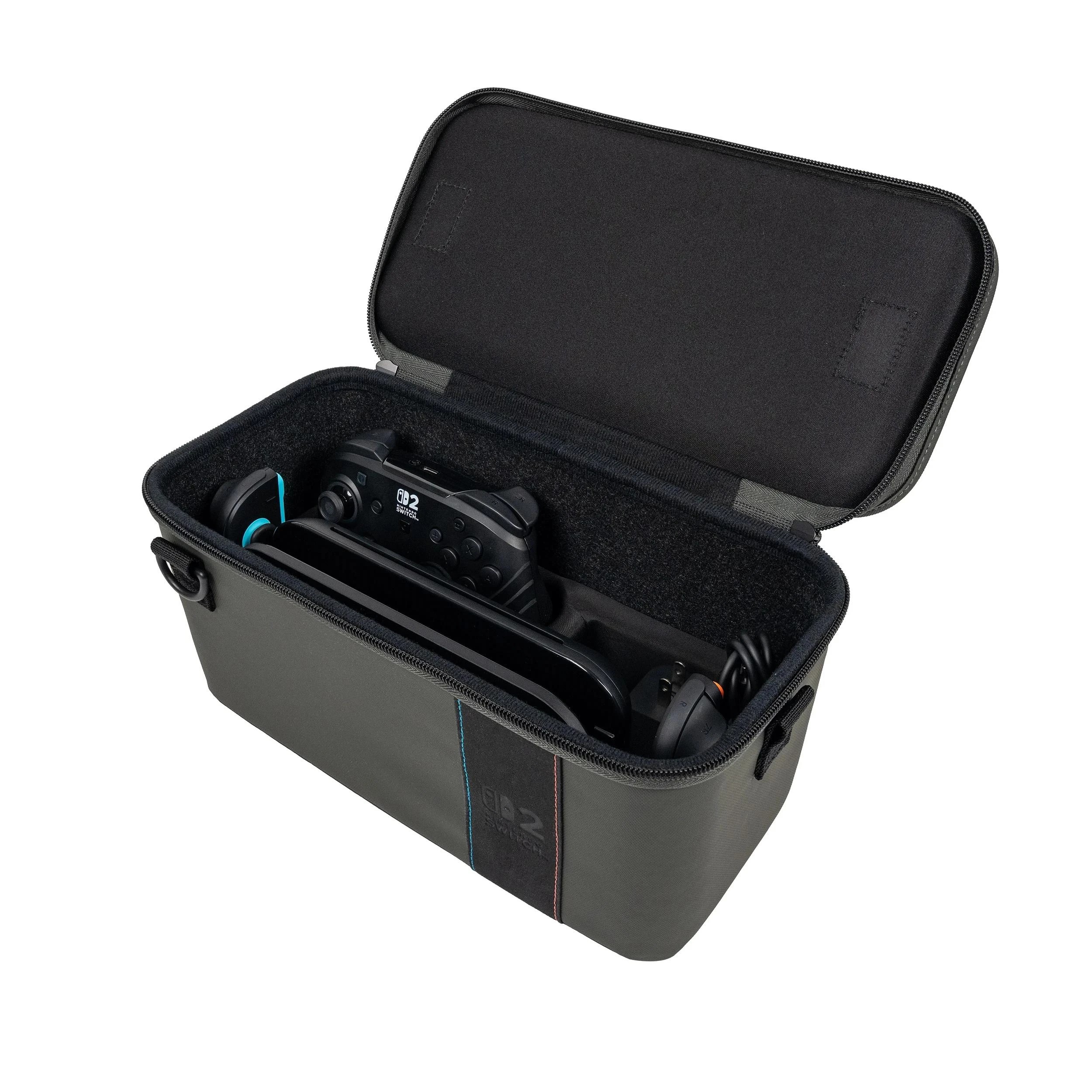 4 Turtle Beach TurtleBeach PlayTrek 2 In 1 Case Charcoal Black - Nintendo Switch 2 - Multi, 4 of 5