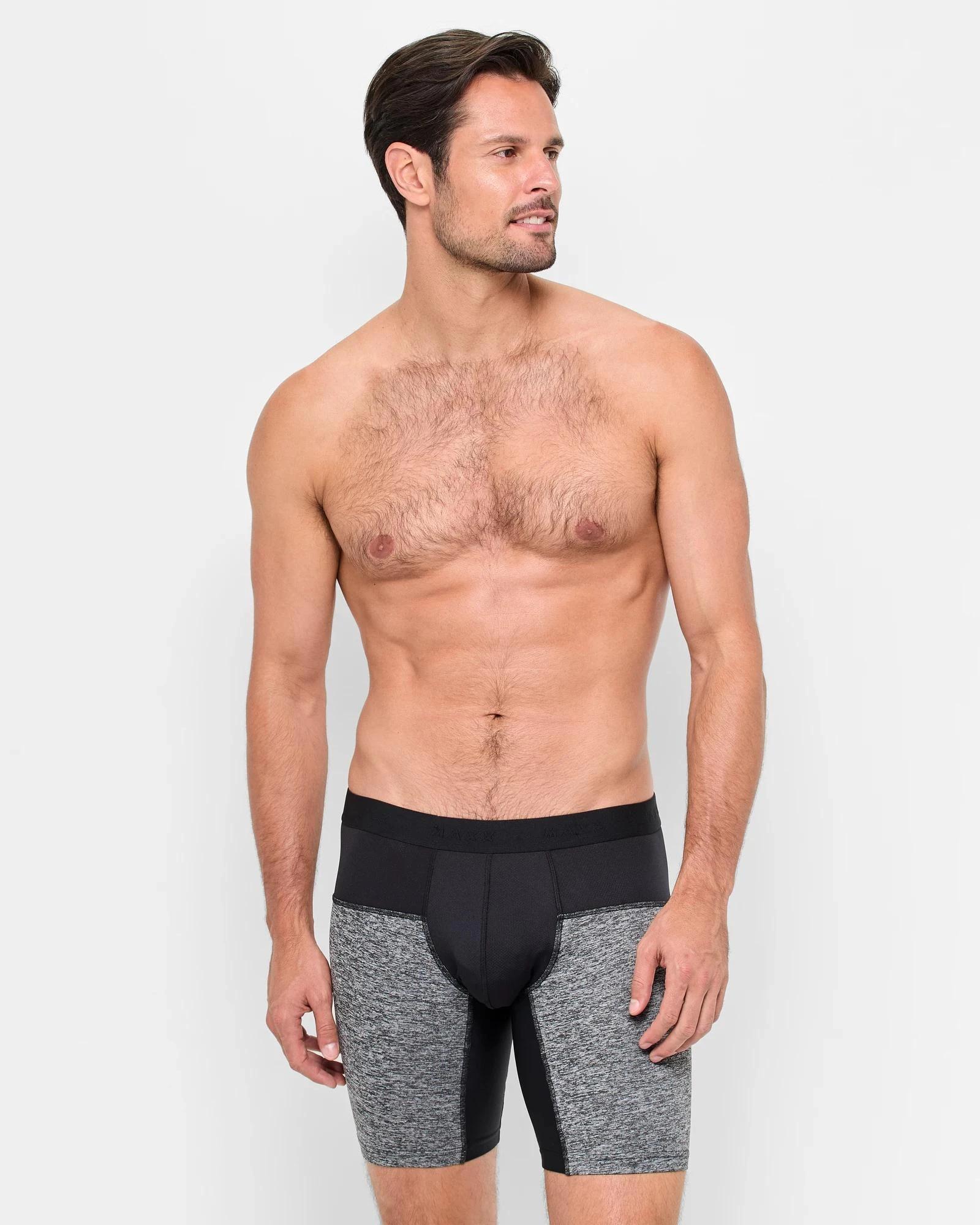 1 Long Length Performance Trunks - Maxx BLACK SPECKLE, 1 of 3