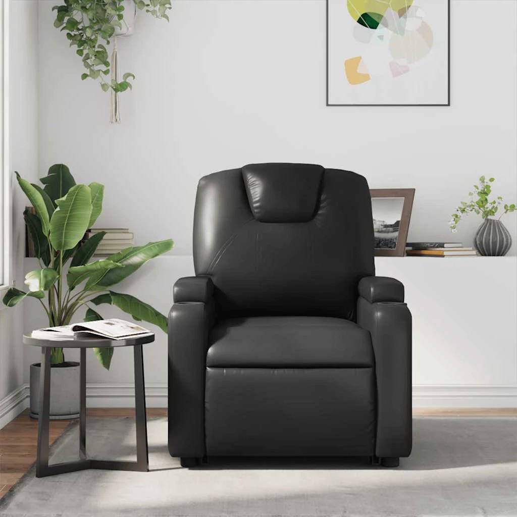 3 vidaXL massage recliner chair Reclining Mechanism - Black, 3 of 9