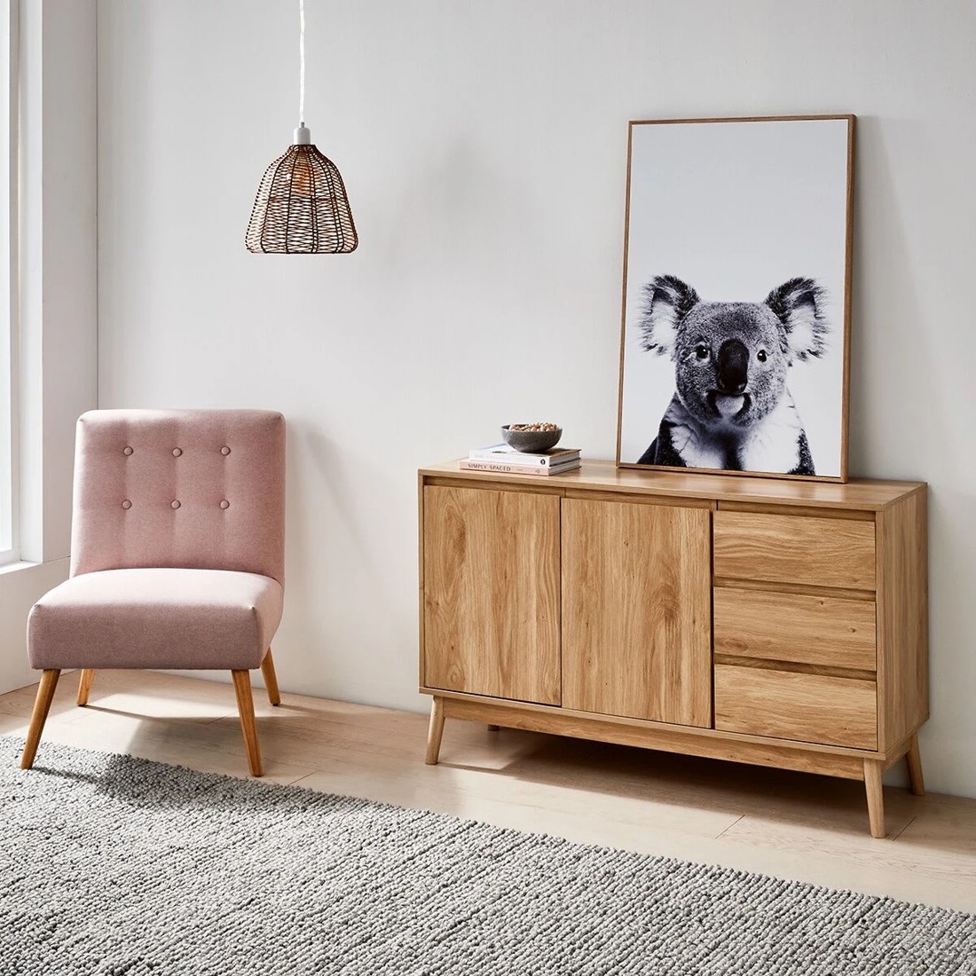 3 Thorne Buffet Unit with Adjustable Shelves, 3 of 9