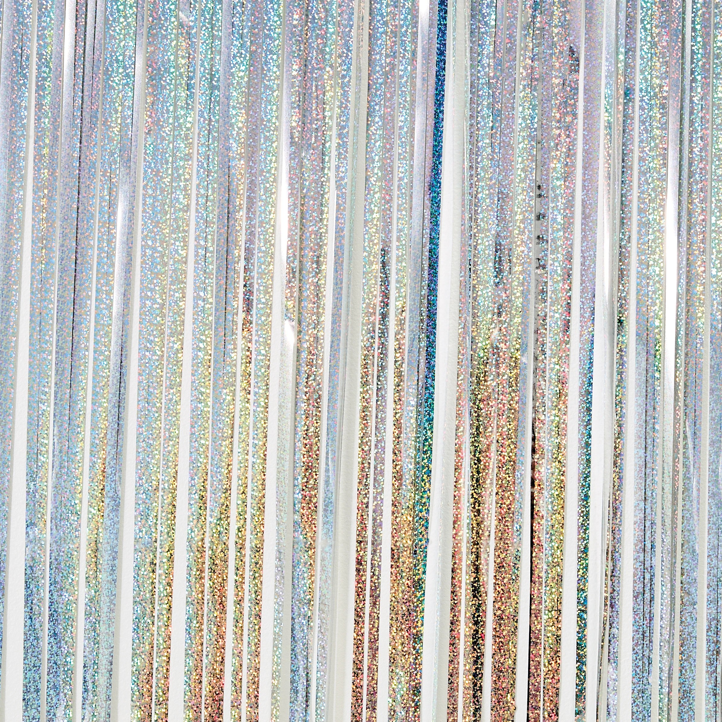 3 Iridescent Silver Foil Backdrop, 3 of 5