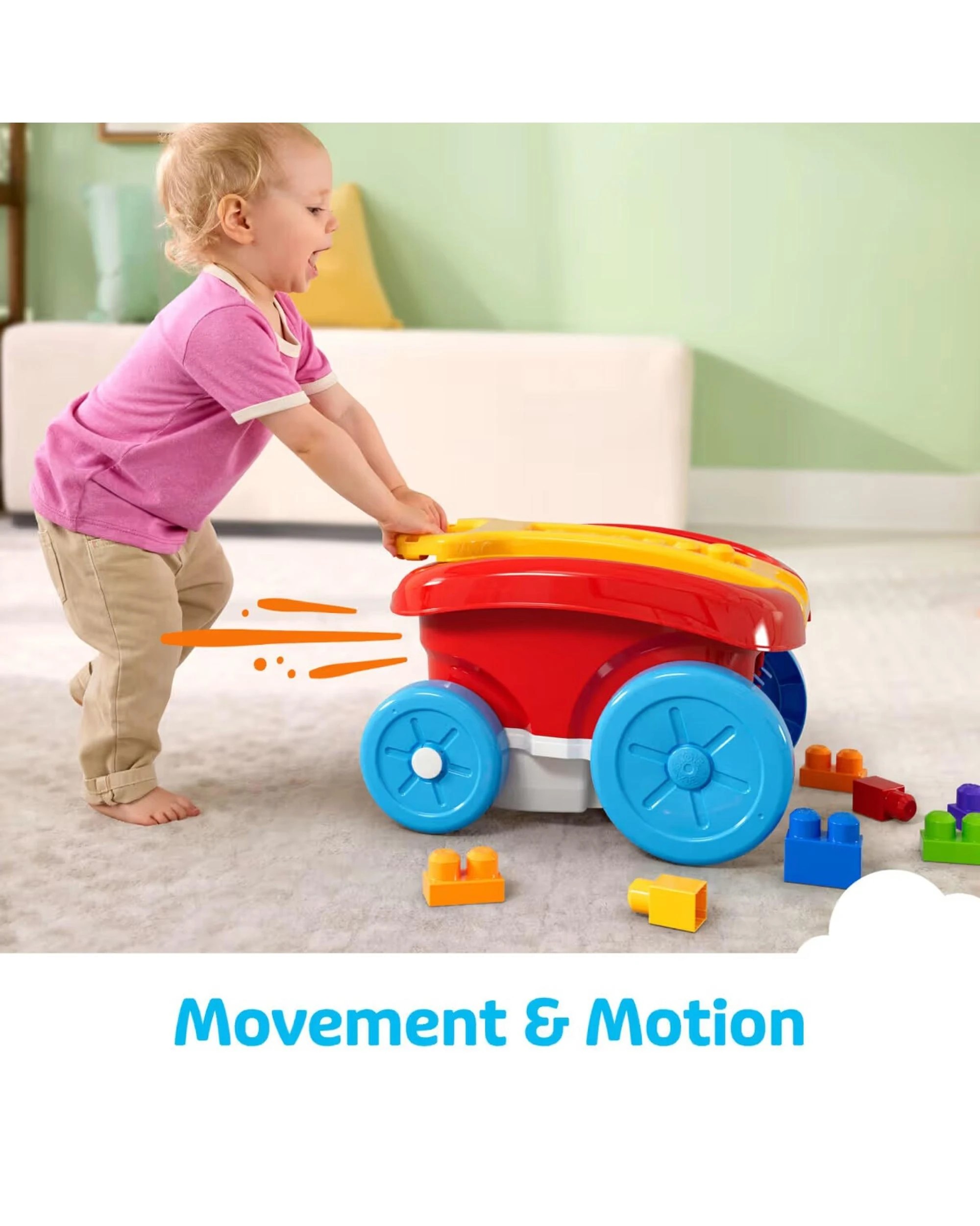5 Mega Bloks Block Scooping Wagon, 5 of 6
