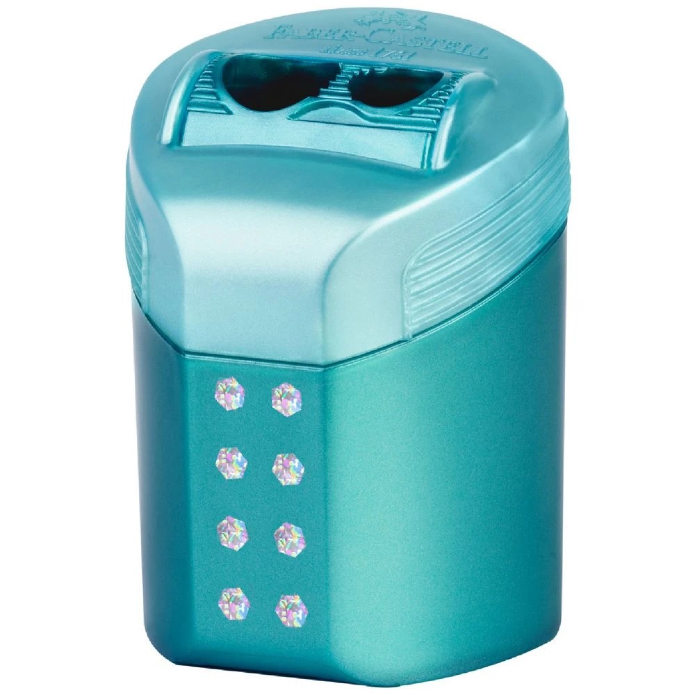 1 Faber-Castell 2 Hole Sharpener with RollOn Box Sparkle, 1 of 8