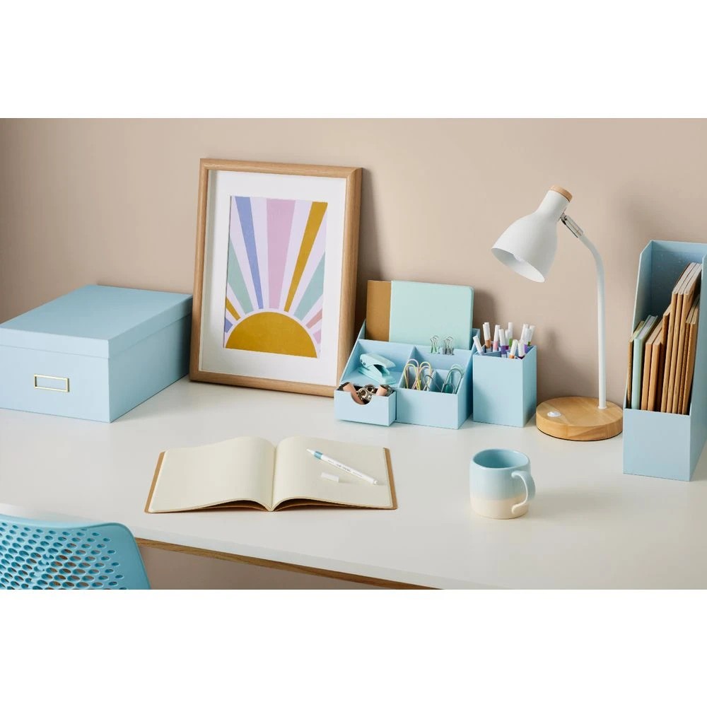 3 Otto Pastel Deep A4 Storage Box Blue, 3 of 5