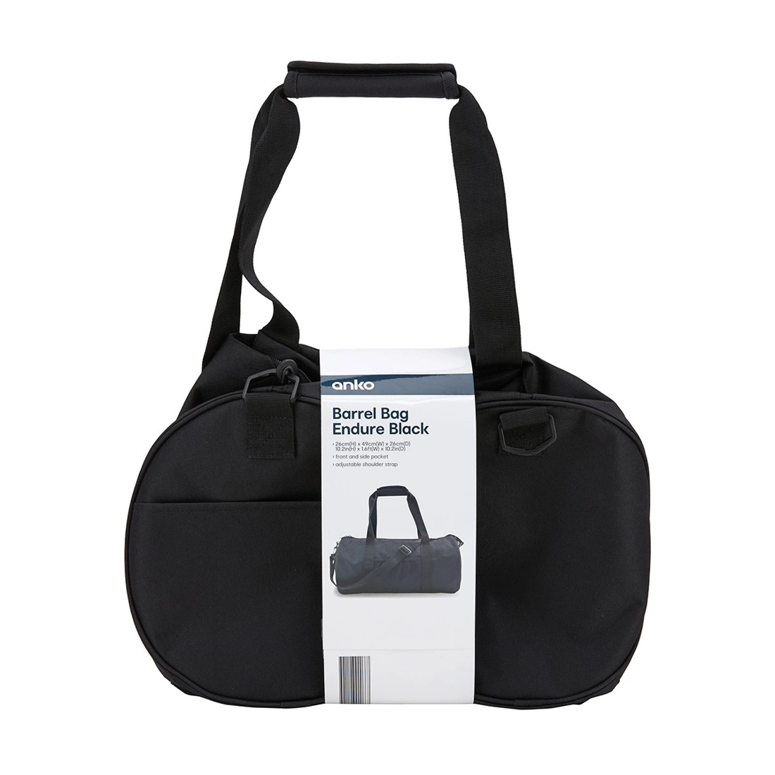 5 Endure Barrel Bag - Black, 5 of 5