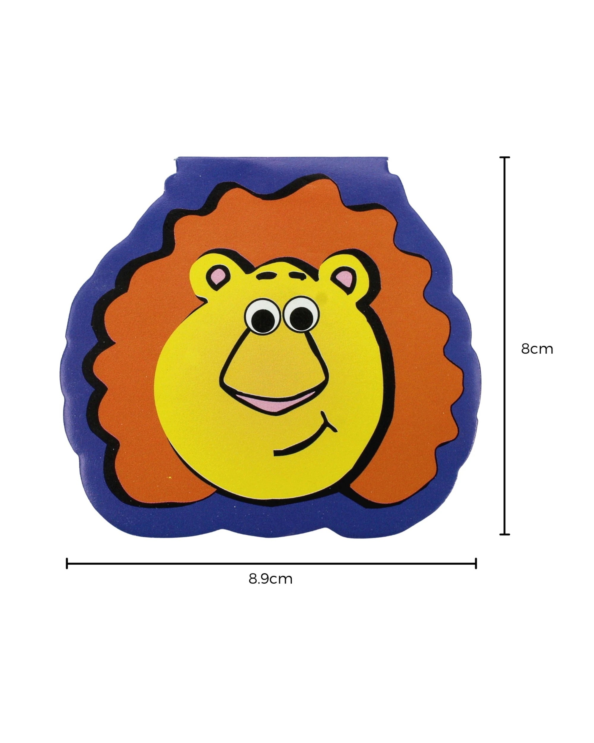 3 Meteor Mini Jungle Animal Character Notepads Pack of 6 - Assorted, 3 of 3
