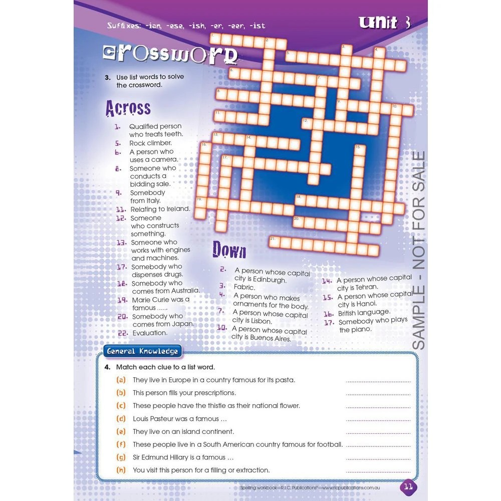 5 Spelling Workbook/Interactive Book G, 5 of 5