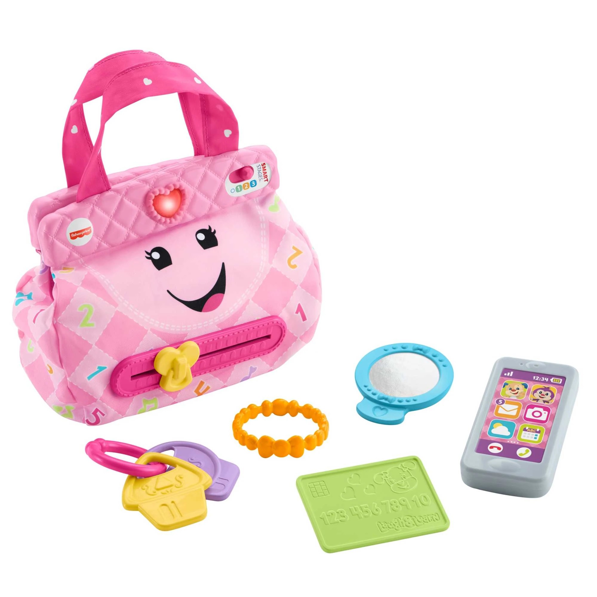 2 Fisher-Price Laugh & Learn My Smart Purse, 2 of 4