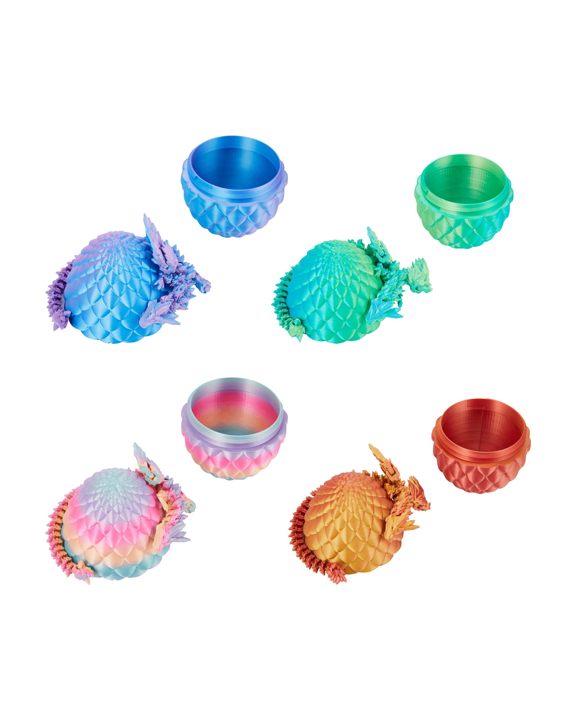 6 3D Dragon Mega 3D Printed Model - Assorted, 6 of 7