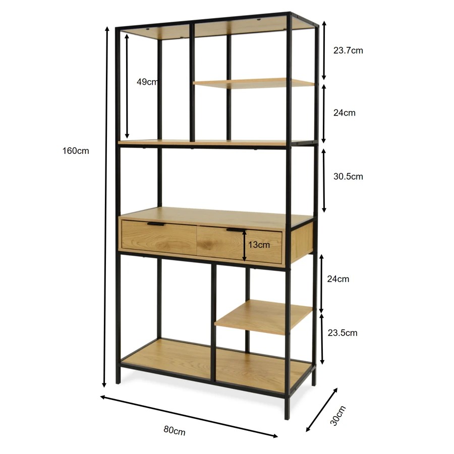 7 Blake 6 Tier Bookshelf, 7 of 7