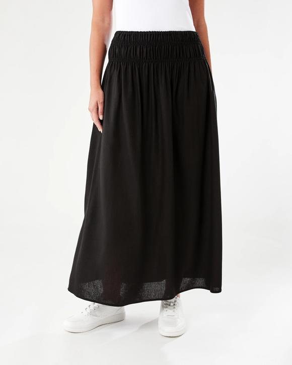 Gathered Maxi Skirt