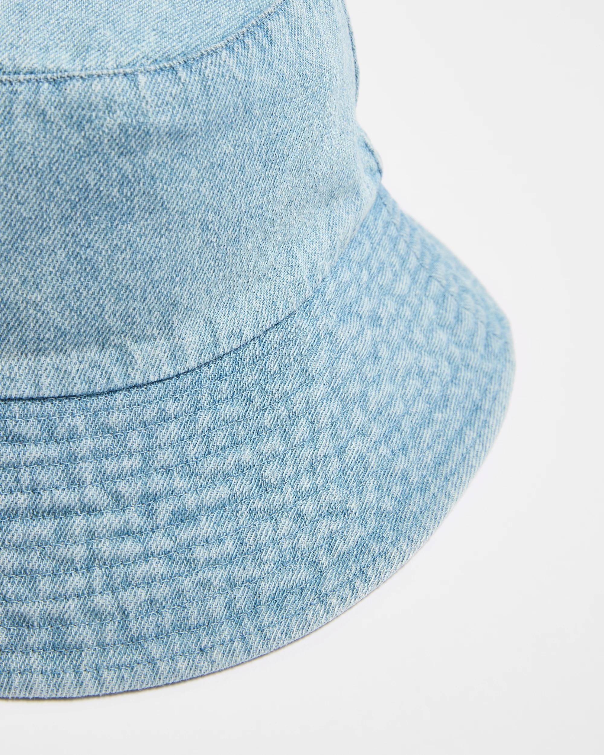 2 Target Womens Denim Bucket Hat LIGHT BLUE, 2 of 2