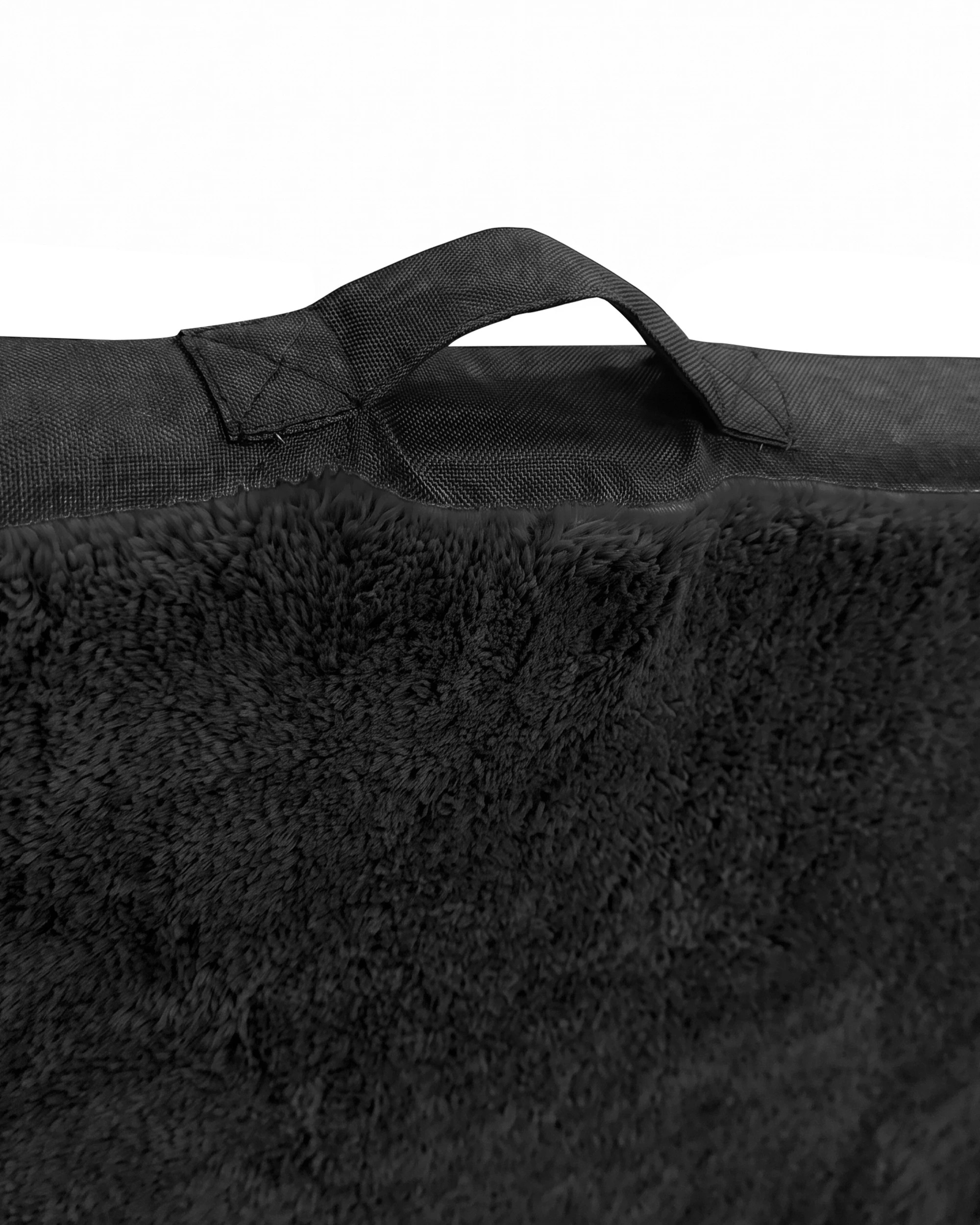 8 Petzly Dog Bed Mat for Pet Machine Washable Cover Waterproof Liner Black XLarge, 8 of 9