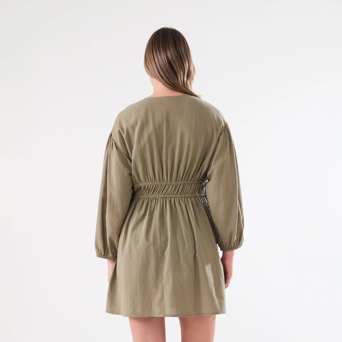 3 Beach Mini Dress PAVEMENT GREY, 3 of 5