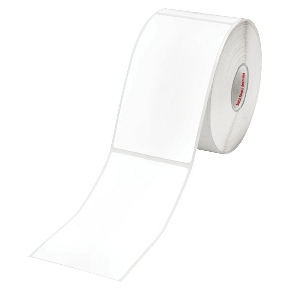 2 Stock Form Direct Thermal Labels 100 x 150mm 430 Pack White, 2 of 2